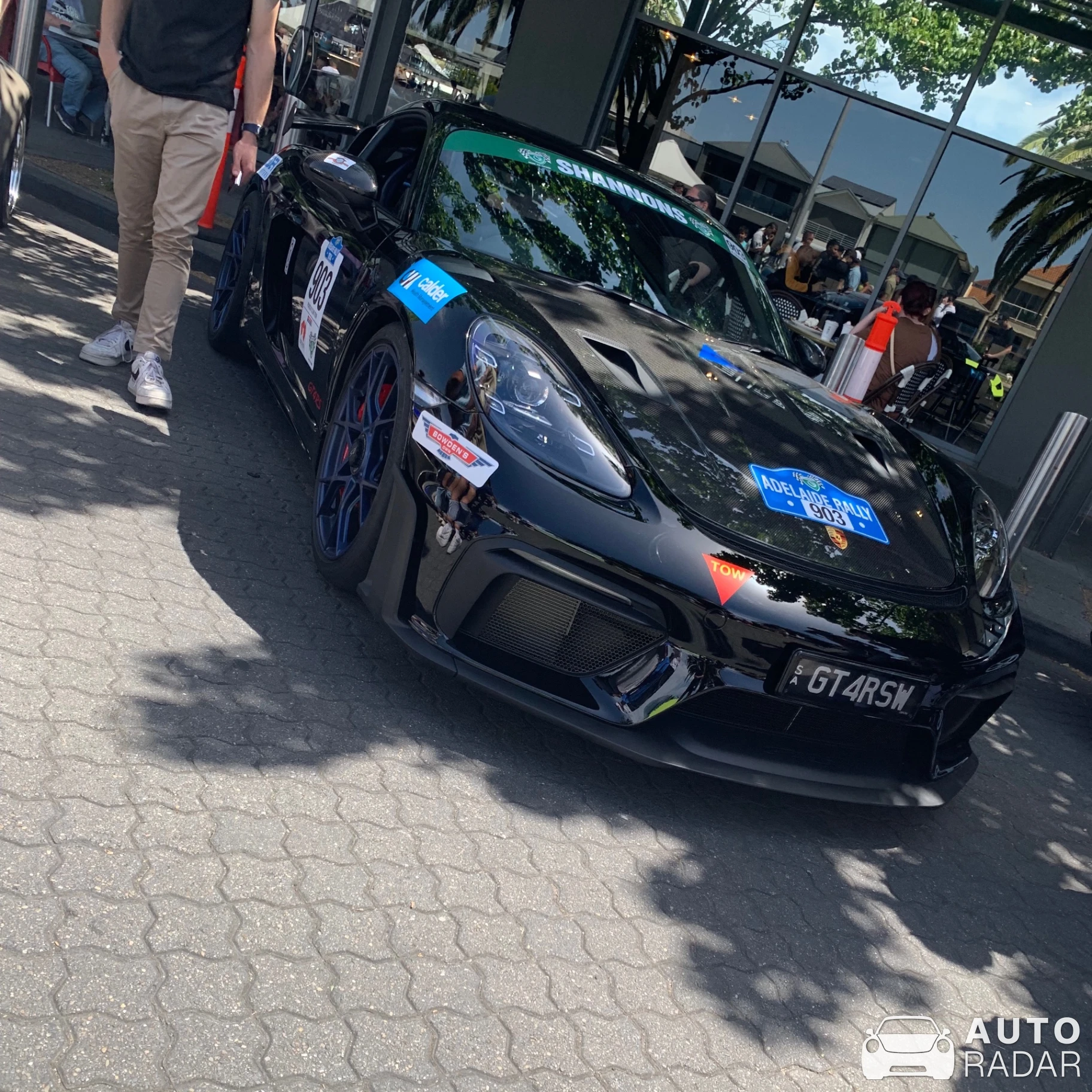 Porsche 718 Cayman GT4 RS Clubsport spotted in Mawson Lakes, Australia
