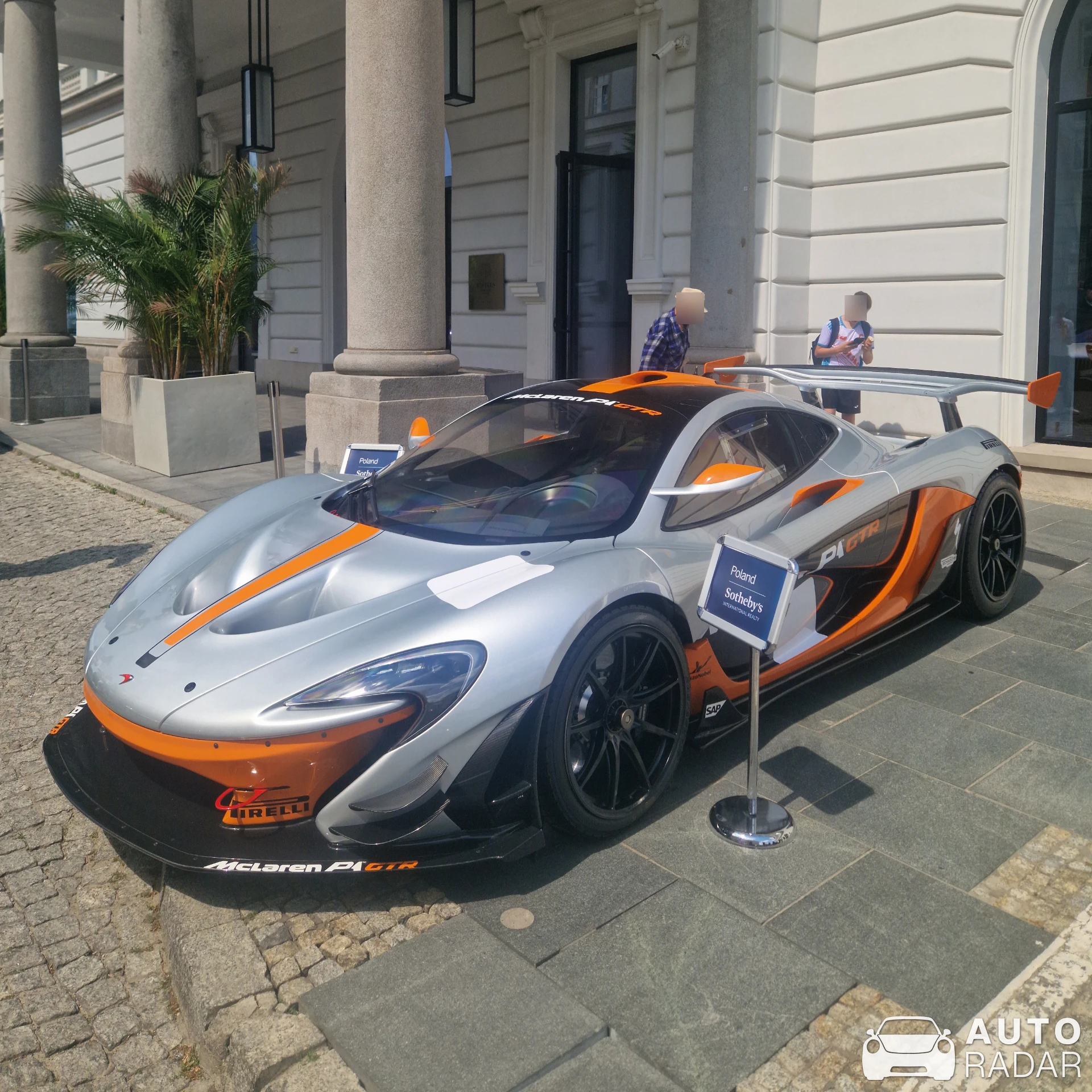 McLaren P1 GTR spotted in Warszawa, Poland