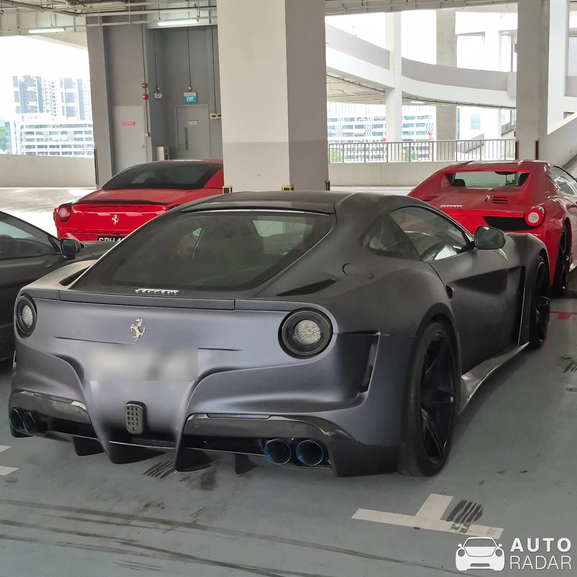 Ferrari F12 Novitec Rosso N-Largo spotted in Singapore