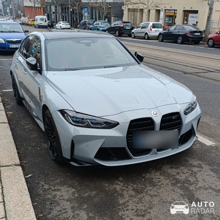 BMW M3 G80 Sedan Competition spotted in Liberec, Czechia