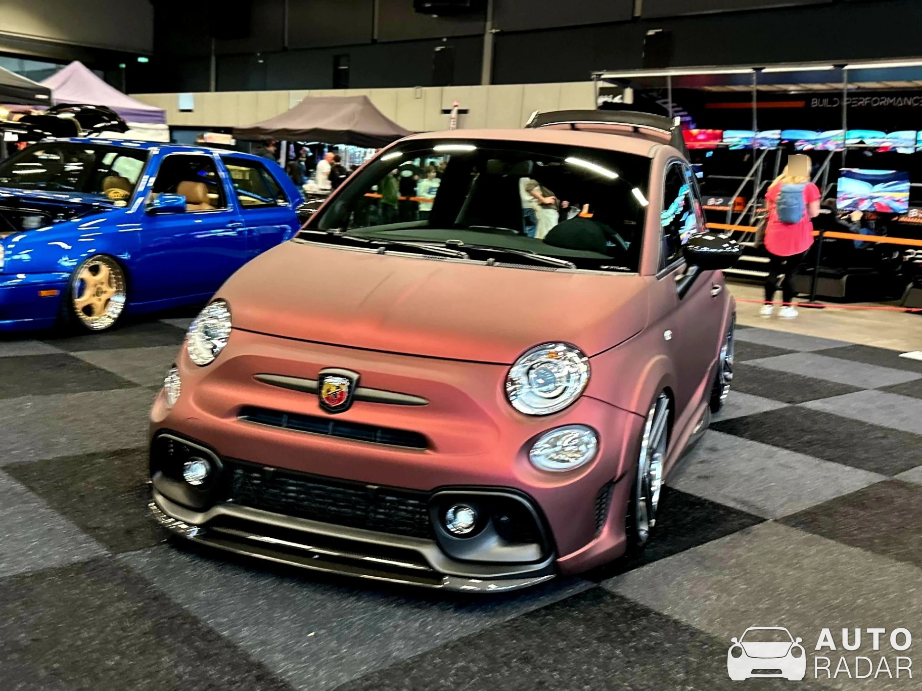 Abarth 595 spotted in Rotterdam, Netherlands