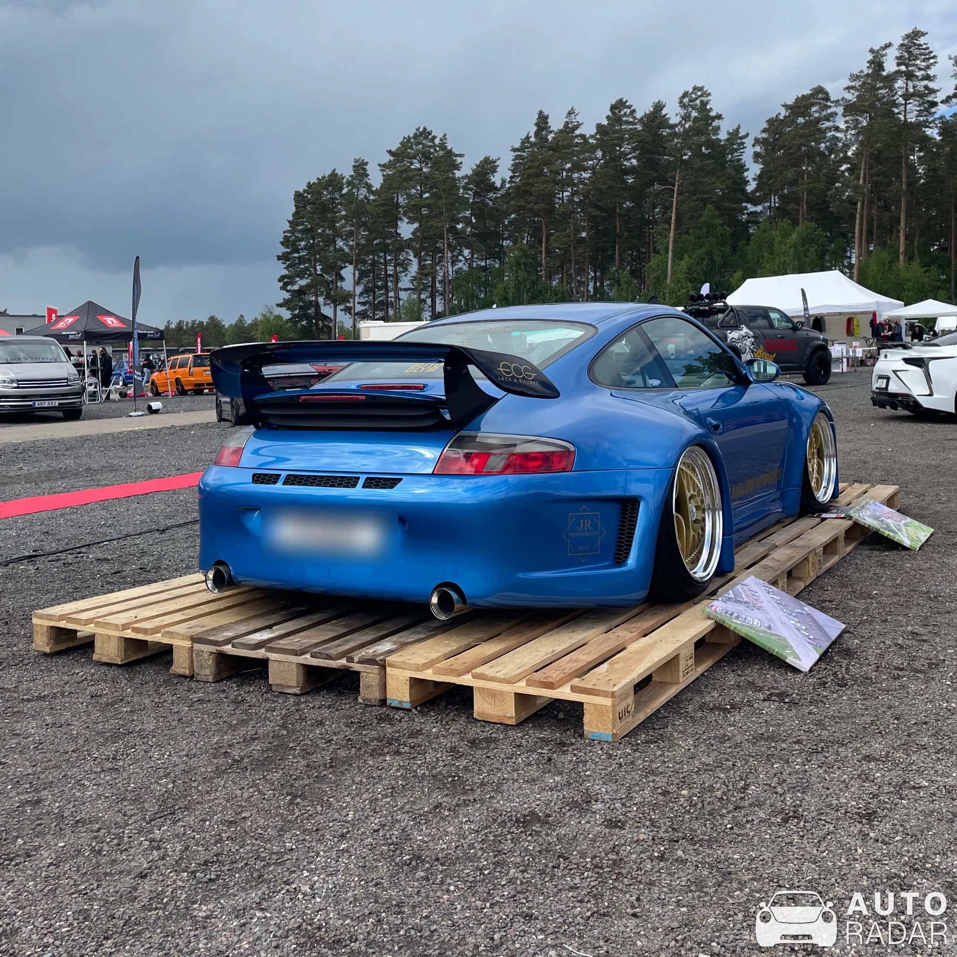 Porsche 996 Turbo Milesworks Edition spotted