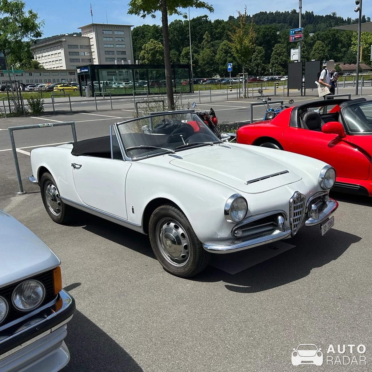 Alfa Romeo Spider 1600 Duetto spotted in Luzern