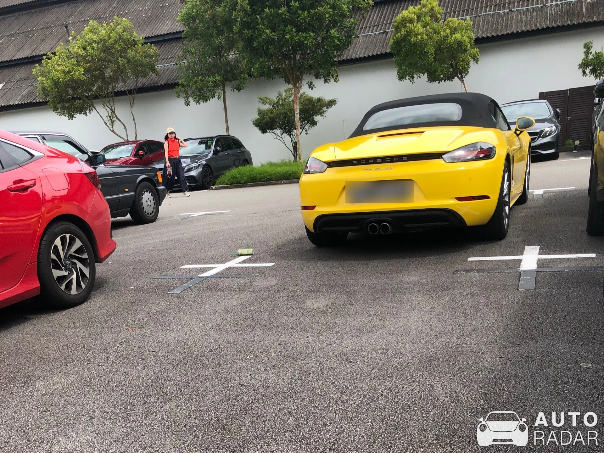 Porsche 718 Boxster spotted in Singapore, Singapore
