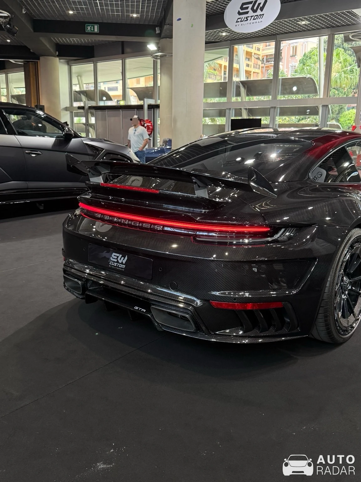 Porsche TopCar 992 Turbo S Cabriolet Stinger GTR Limited Carbon Edition spotted in Monaco