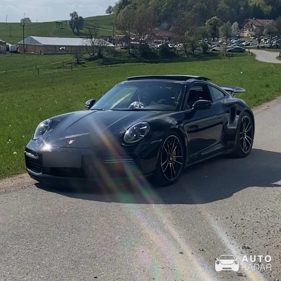 Porsche 991 Turbo S MkII spotted in Lukovo Šugarje