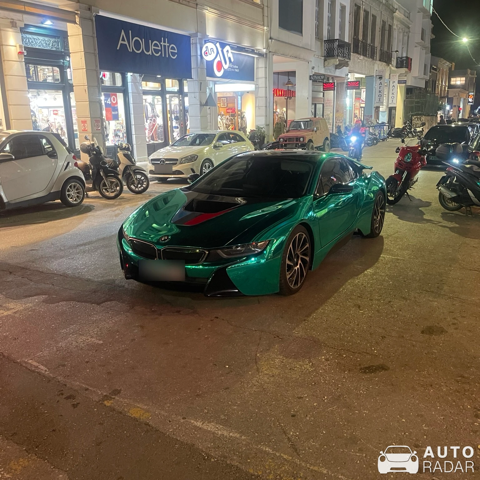 BMW i8 spotted in Patra