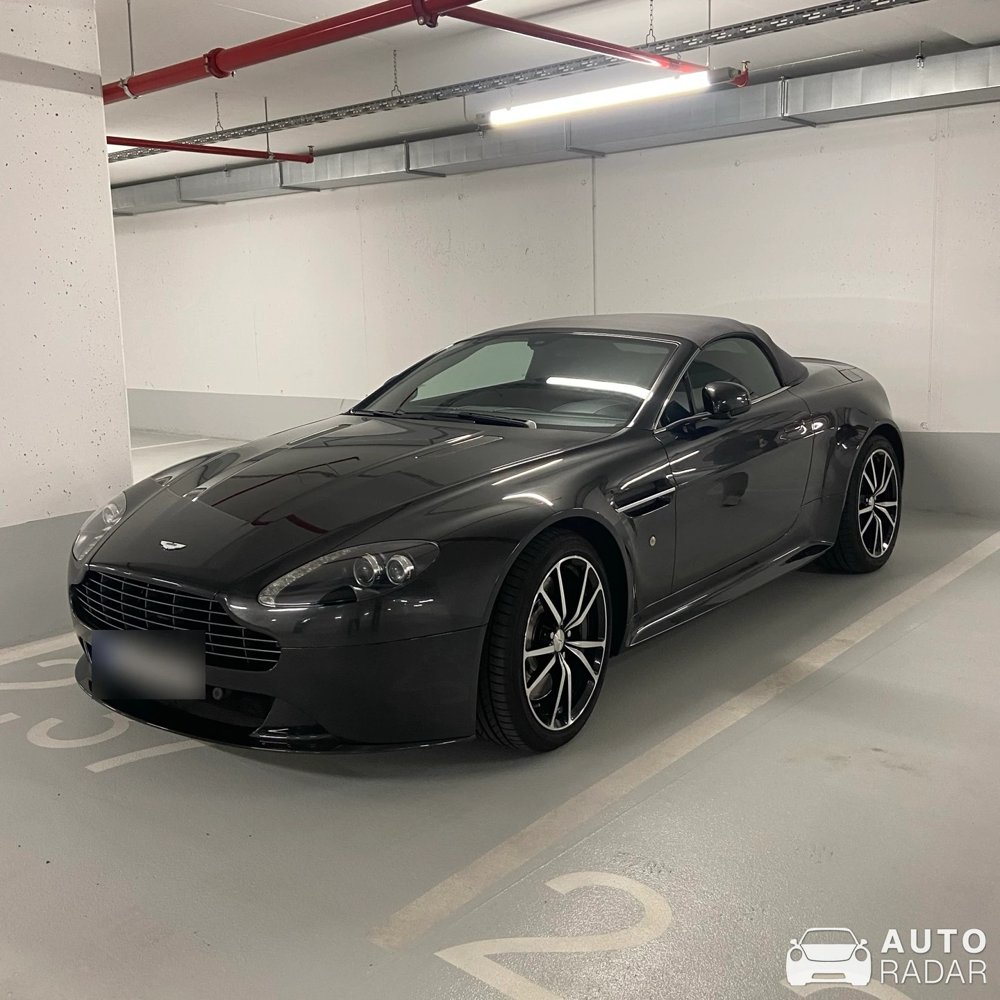 Aston Martin V8 Vantage S Roadster spotted in Dresden