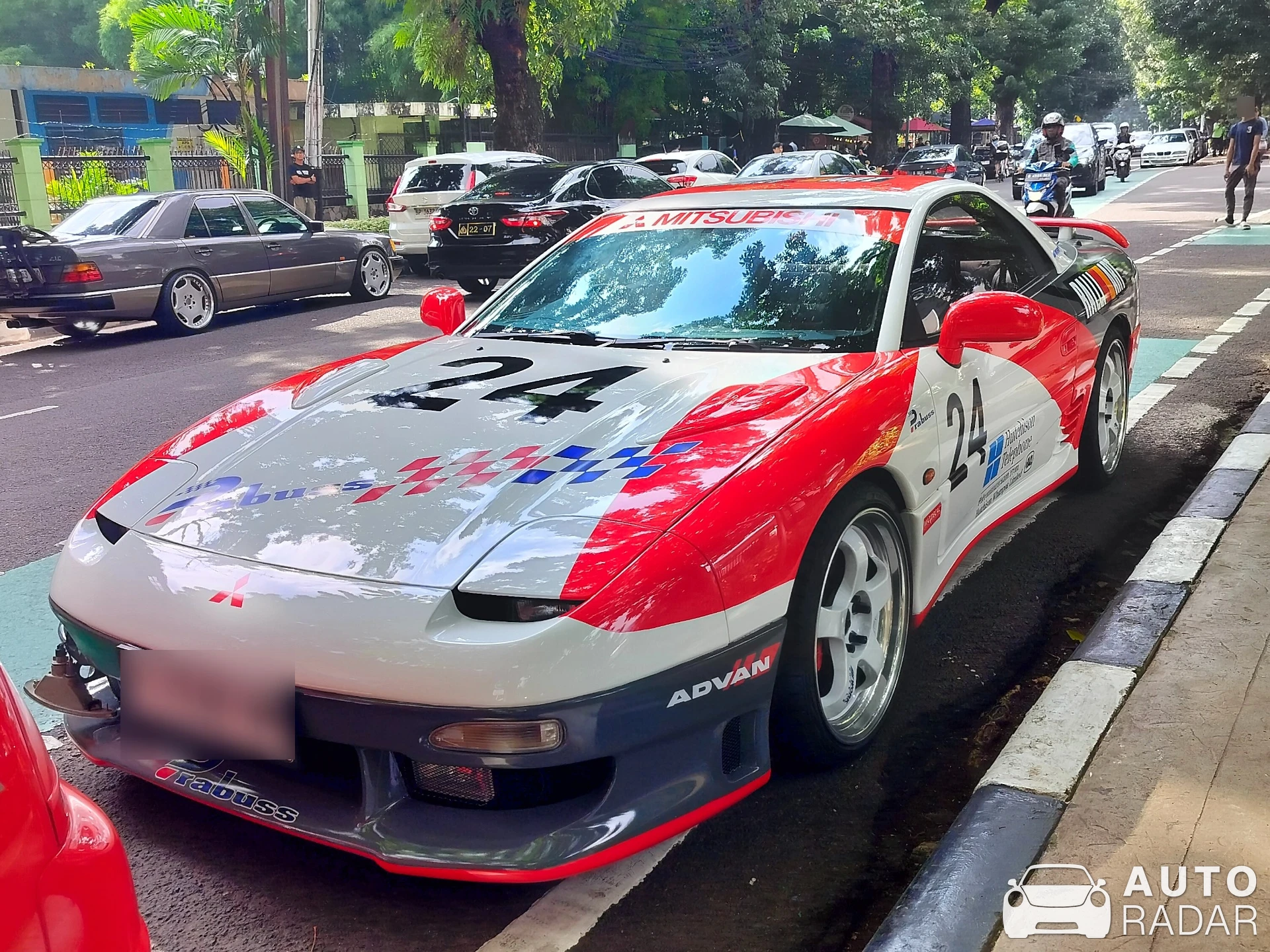Mitsubishi 3000 GT spotted in Kota Jakarta Selatan, Indonesia