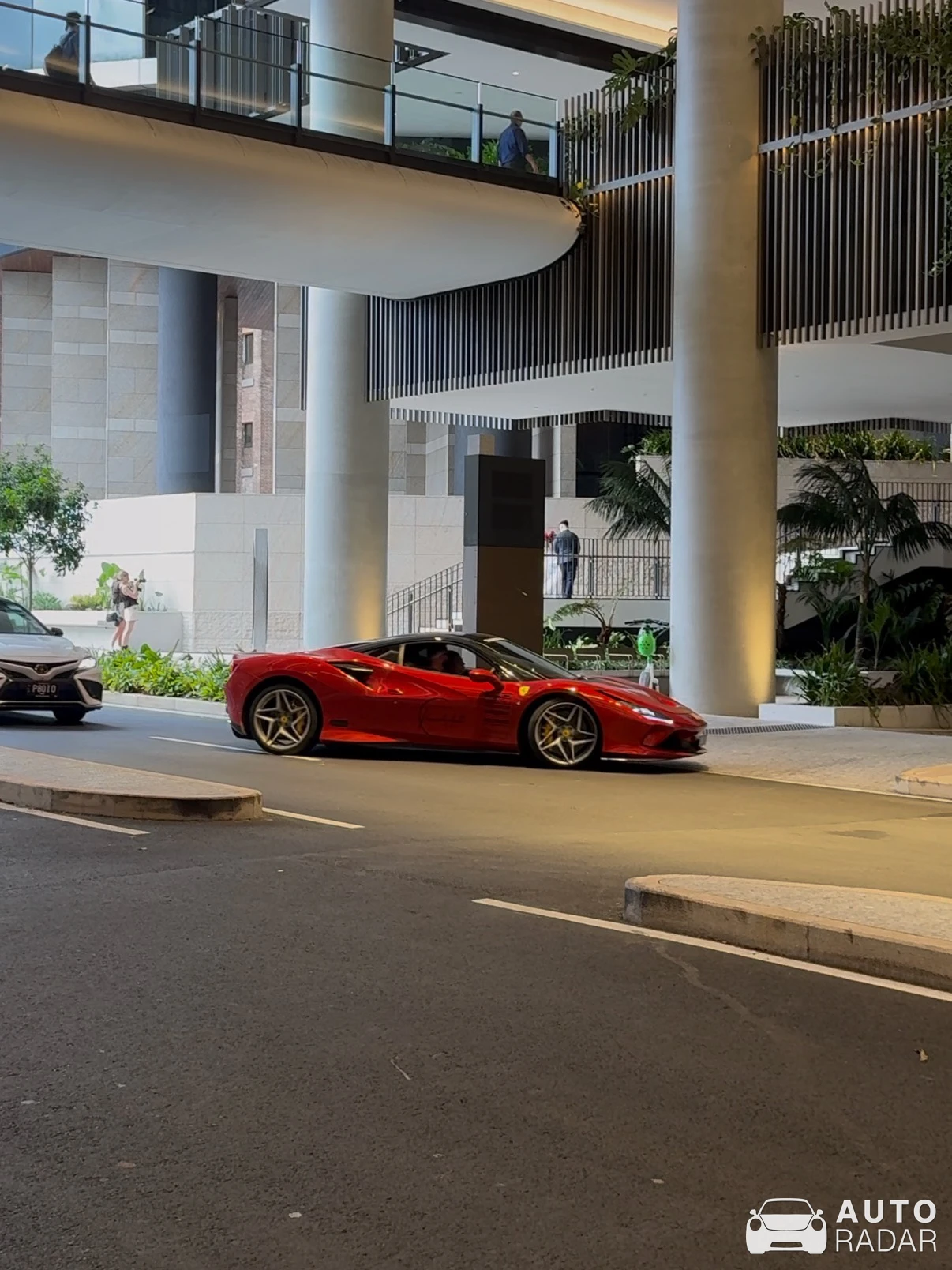 Ferrari F8 Tributo spotted in Brisbane City, Australia