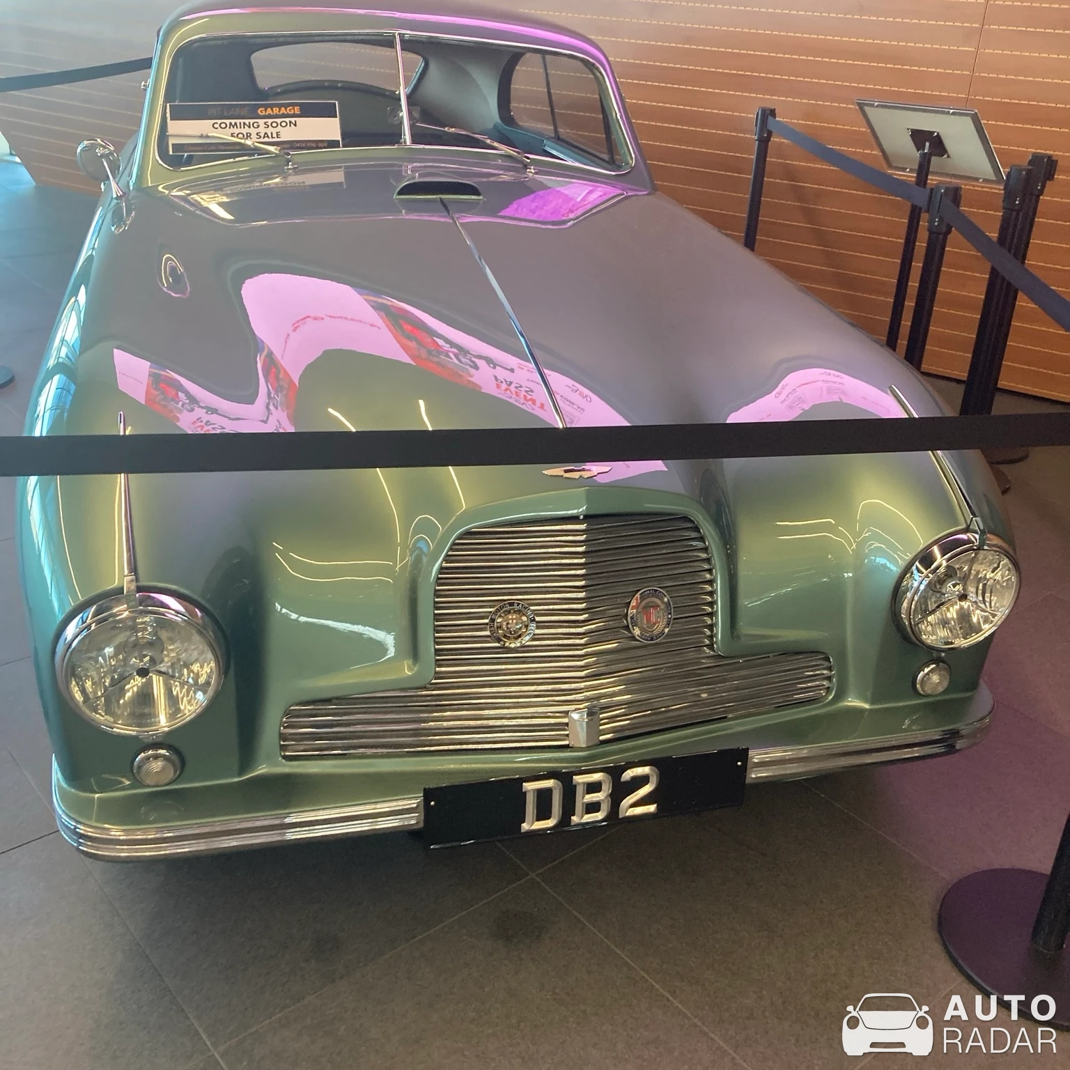 Aston Martin DB2 spotted in Tailem Bend, Australia