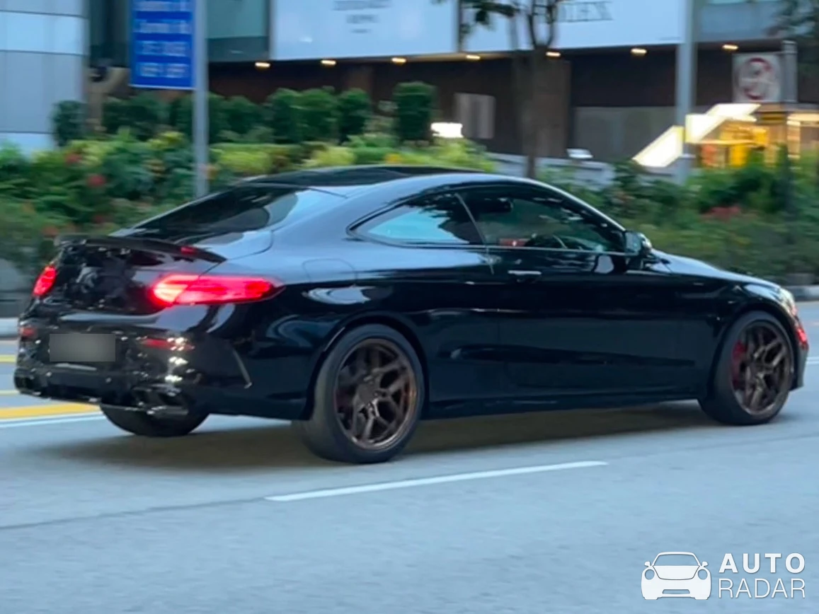 Mercedes-AMG C 63 Coupé C205 spotted in Singapore, Singapore