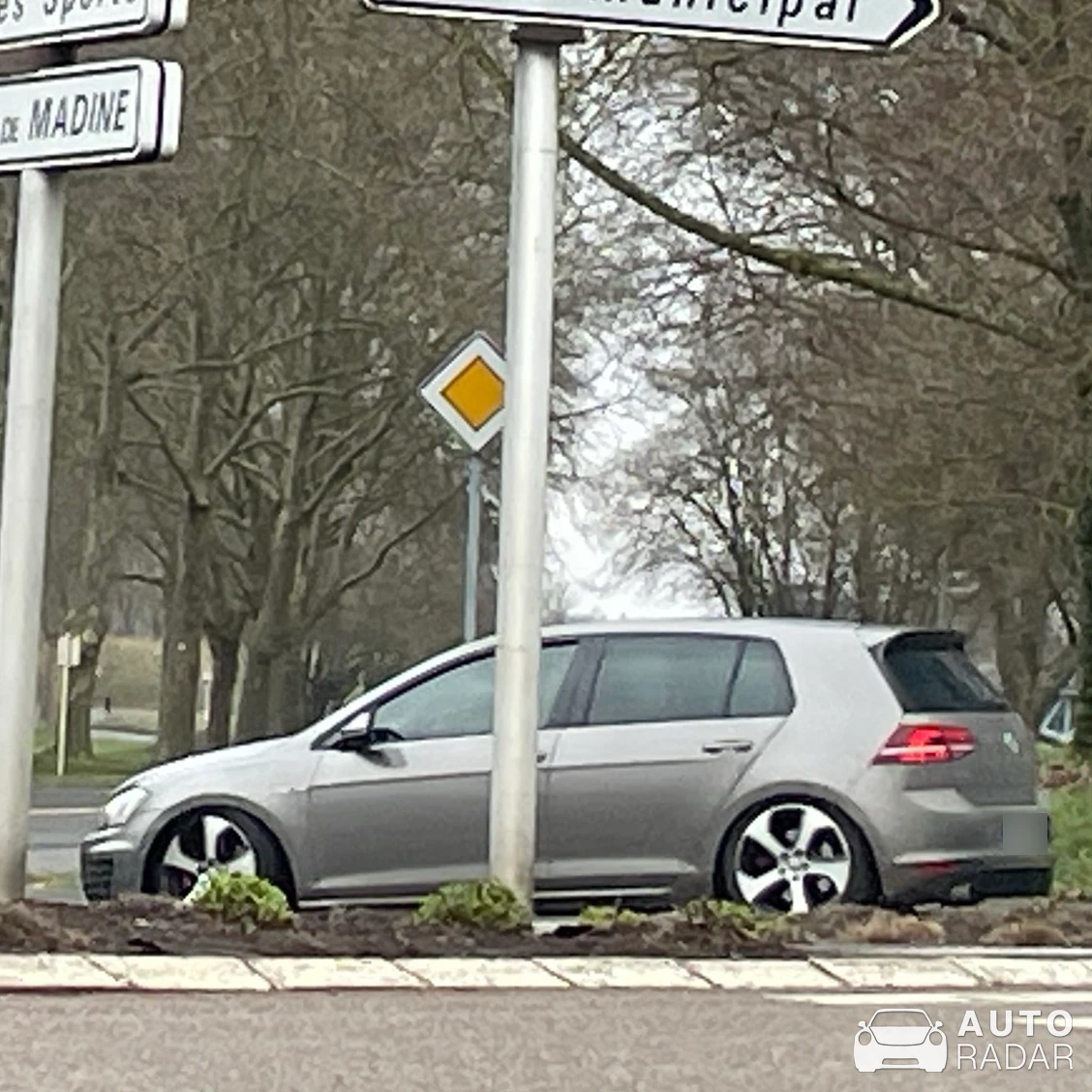 Volkswagen Golf GTI spotted in Toul, France