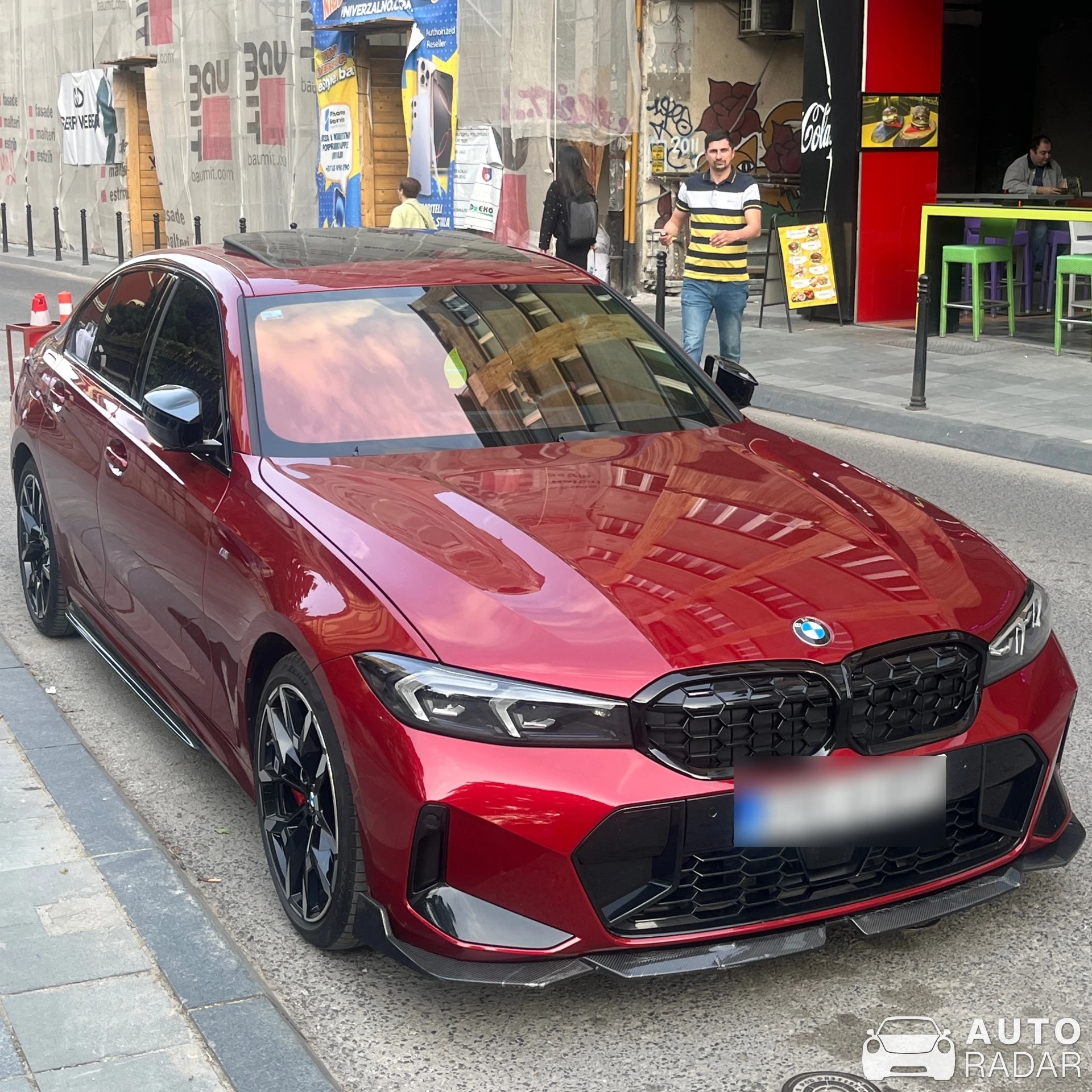 BMW M340i G20 spotted in Sarajevo