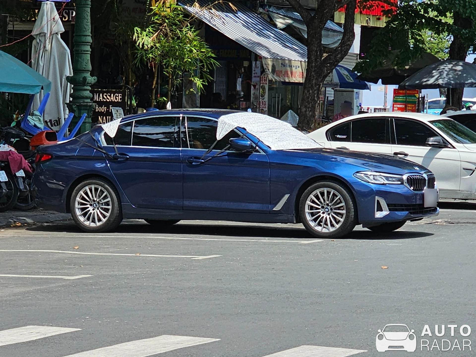 BMW 5 Series G30 LCI spotted in San Leonardo