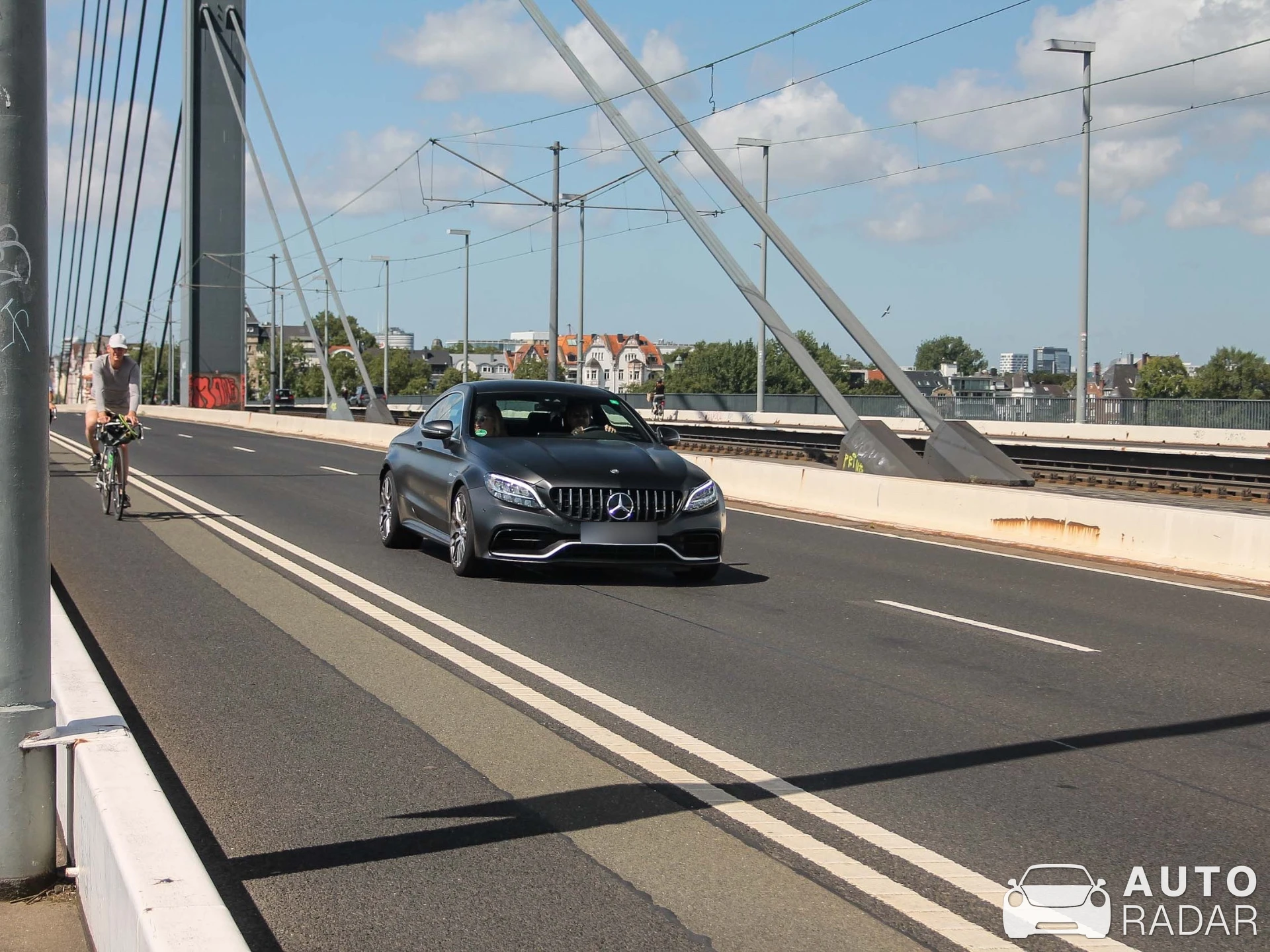Mercedes-AMG C 63 Coupé C205 2018 spotted in Düsseldorf, Germany
