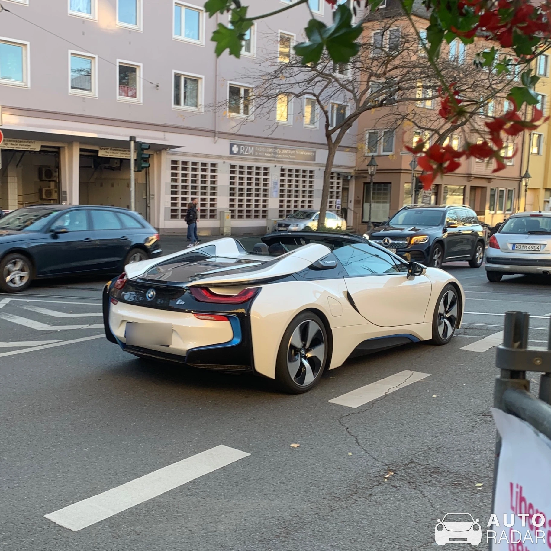 BMW i8 Roadster spotted in Würzburg, Germany