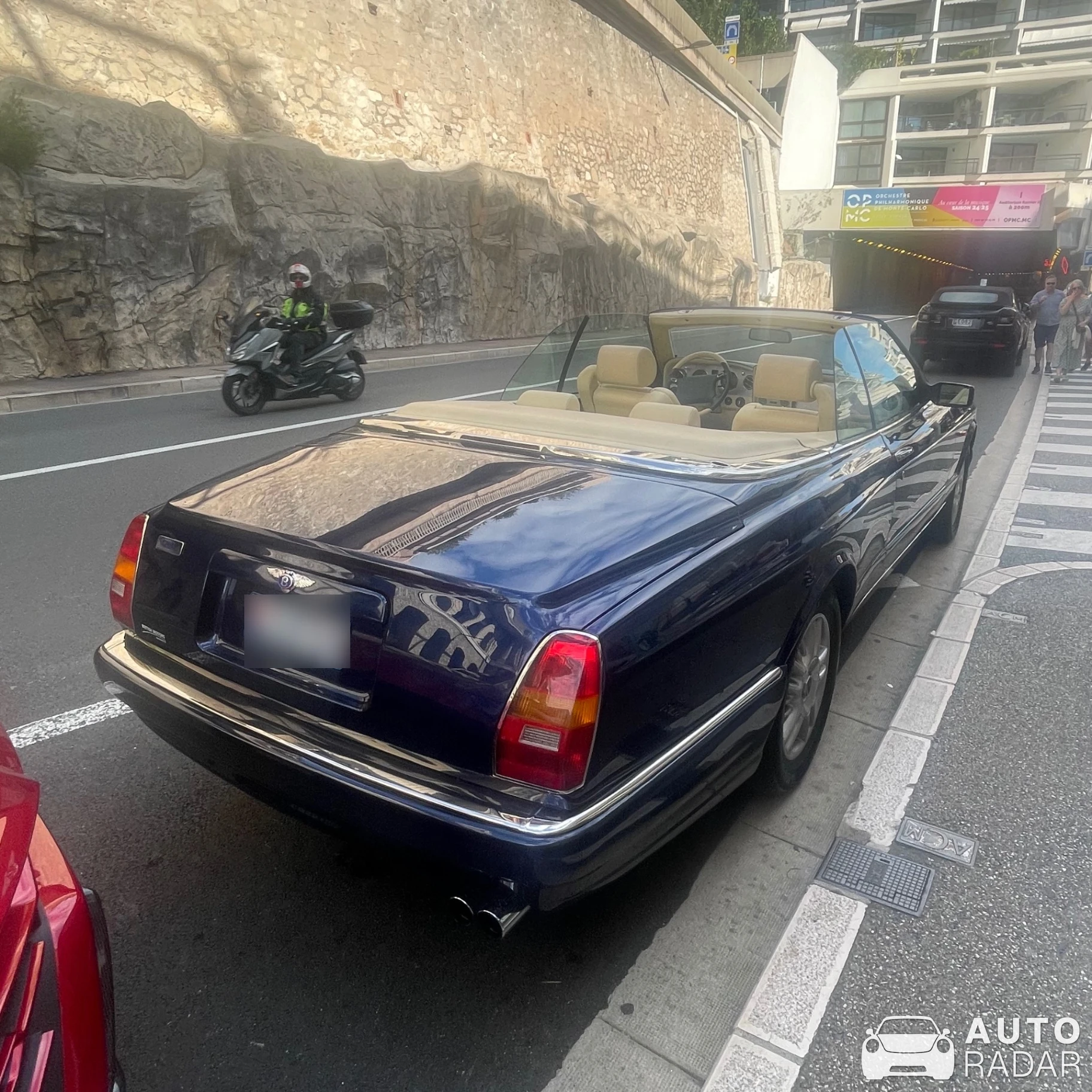 Bentley Azure Spyder spotted in Monaco