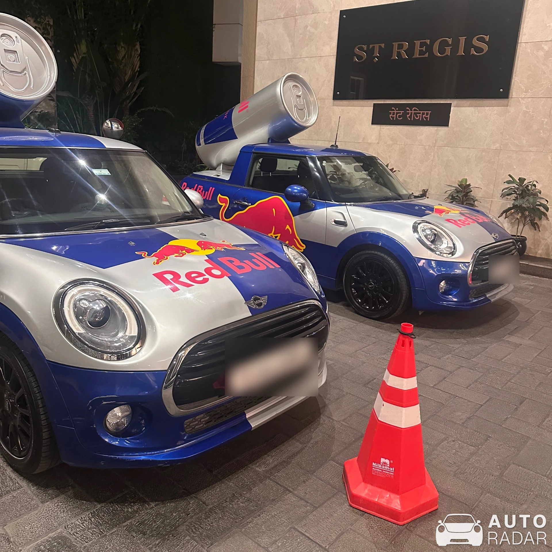 Mini Cooper Red Bull spotted in Mumbai, India