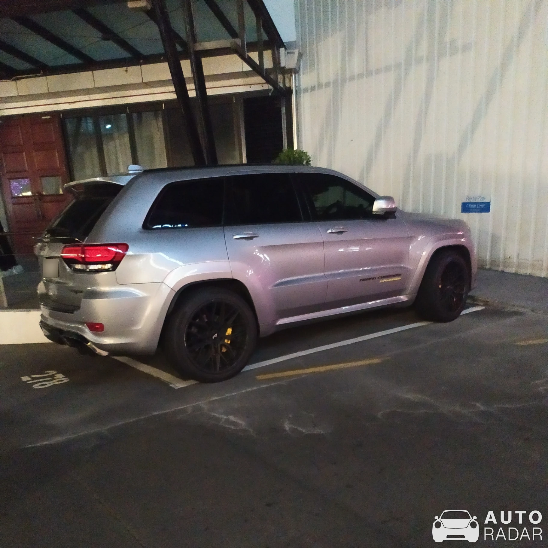 Jeep Grand Cherokee SRT Trackhawk spotted in Auckland, New Zealand