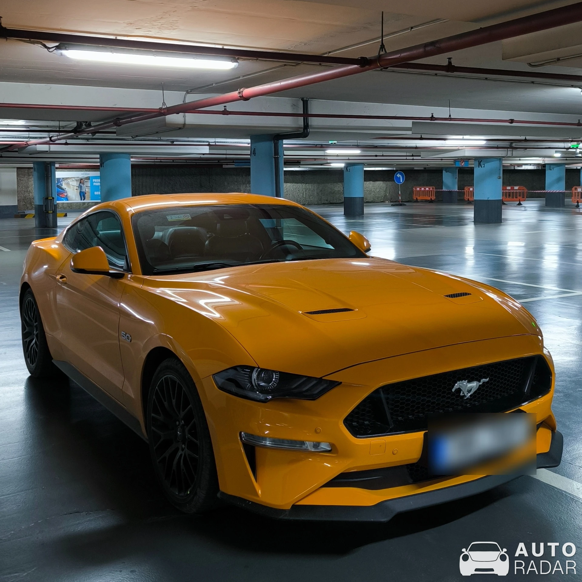 Ford Mustang GT 2018 RTR spotted in Praha