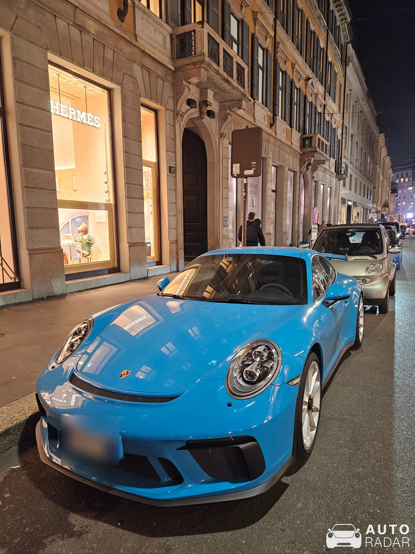 Porsche 991 GT3 MkII spotted in Milano, Włochy