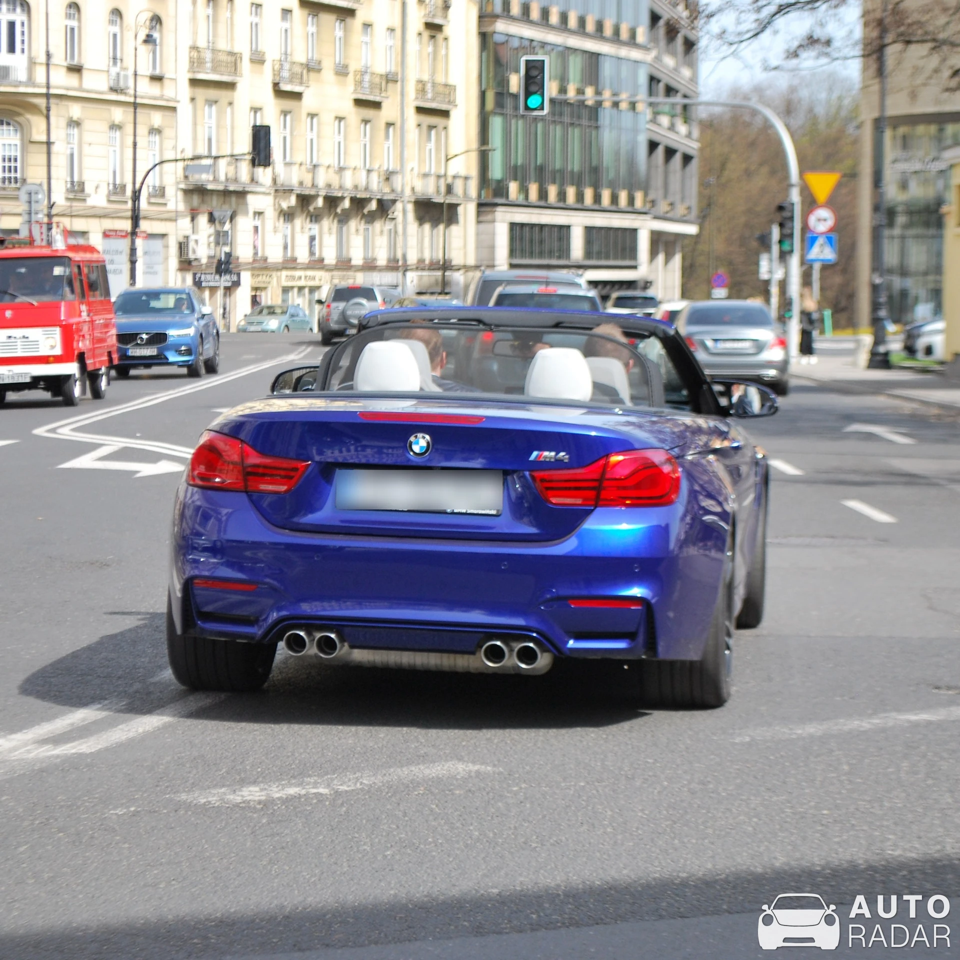 BMW M4 F83 Convertible spotted in Warszawa, Poland
