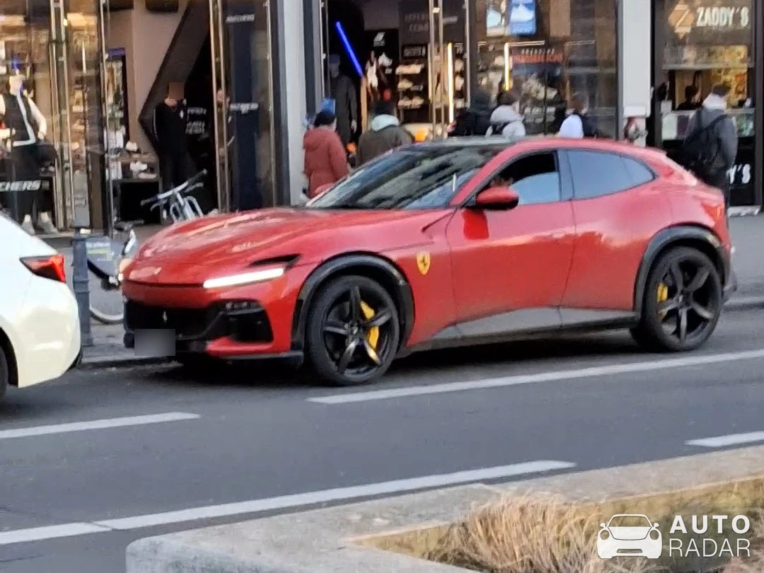 Ferrari Purosangue spotted in Berlin, Germany