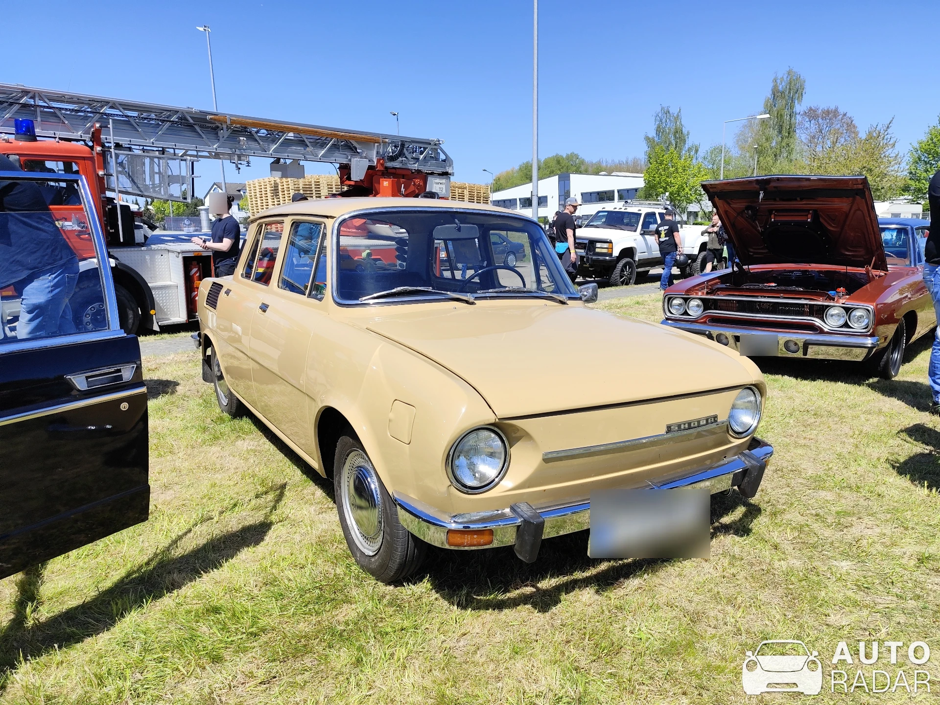 Škoda 100 spotted in Hartmannsdorf