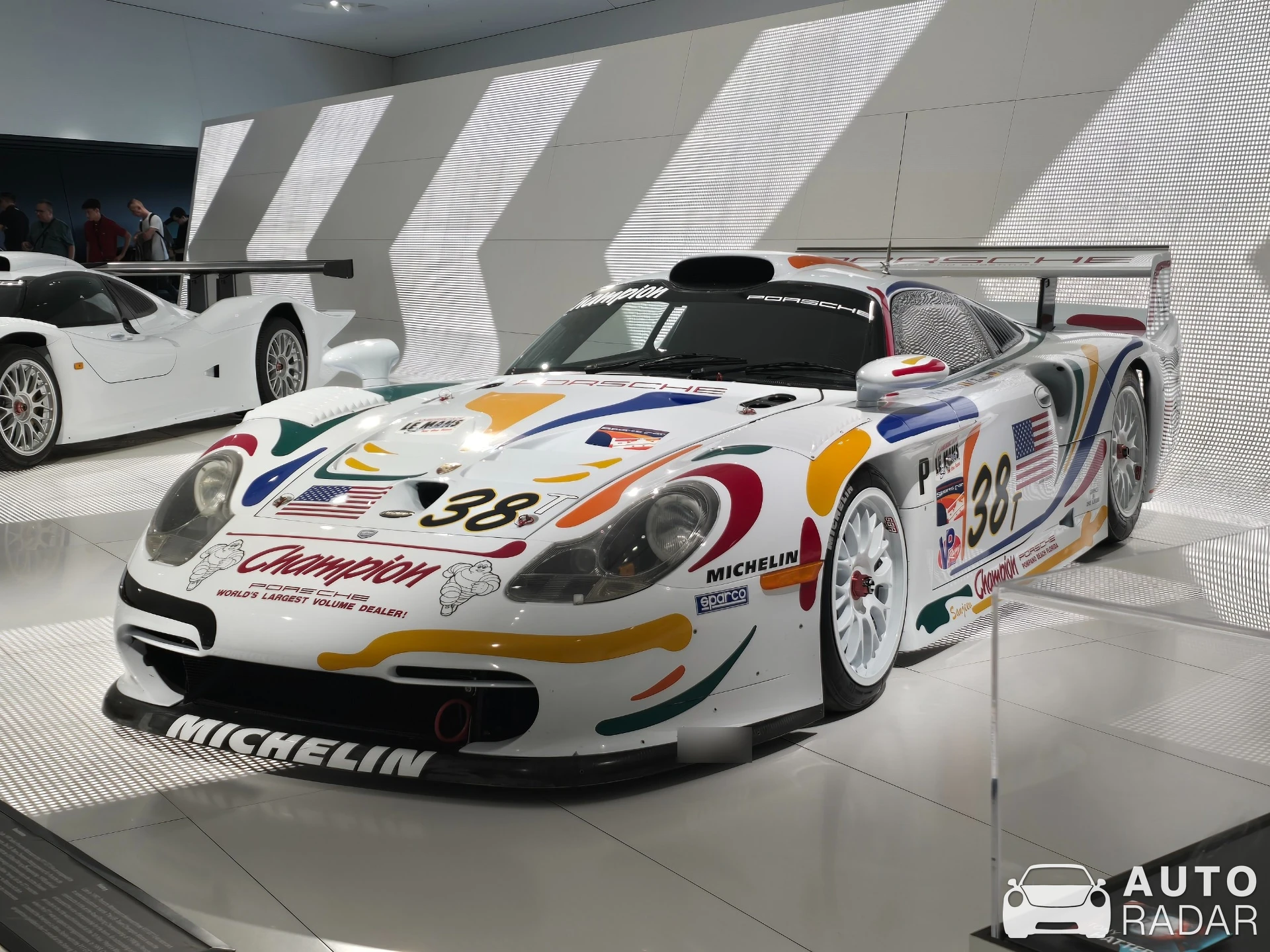 Porsche 996 GT1 Evolution spotted in Stuttgart