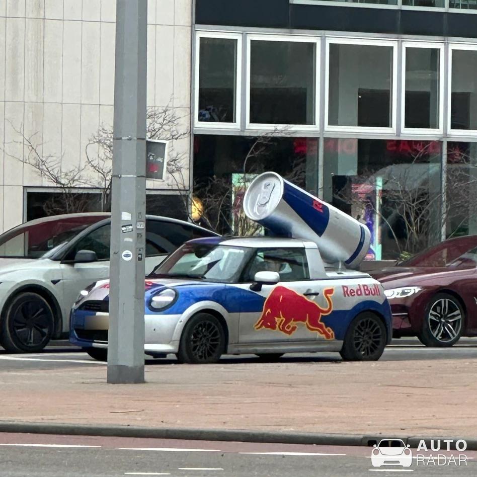 Mini Cooper Red Bull spotted in Rotterdam, Nederland