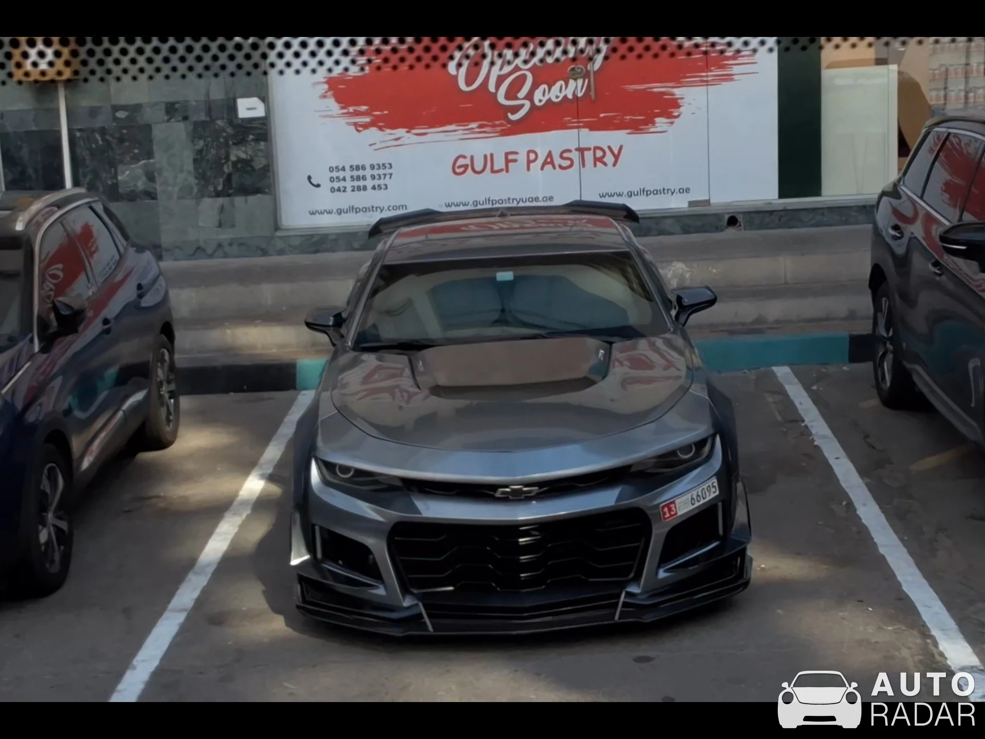 Chevrolet Camaro ZL1 spotted in Abu Dhabi, United Arab Emirates