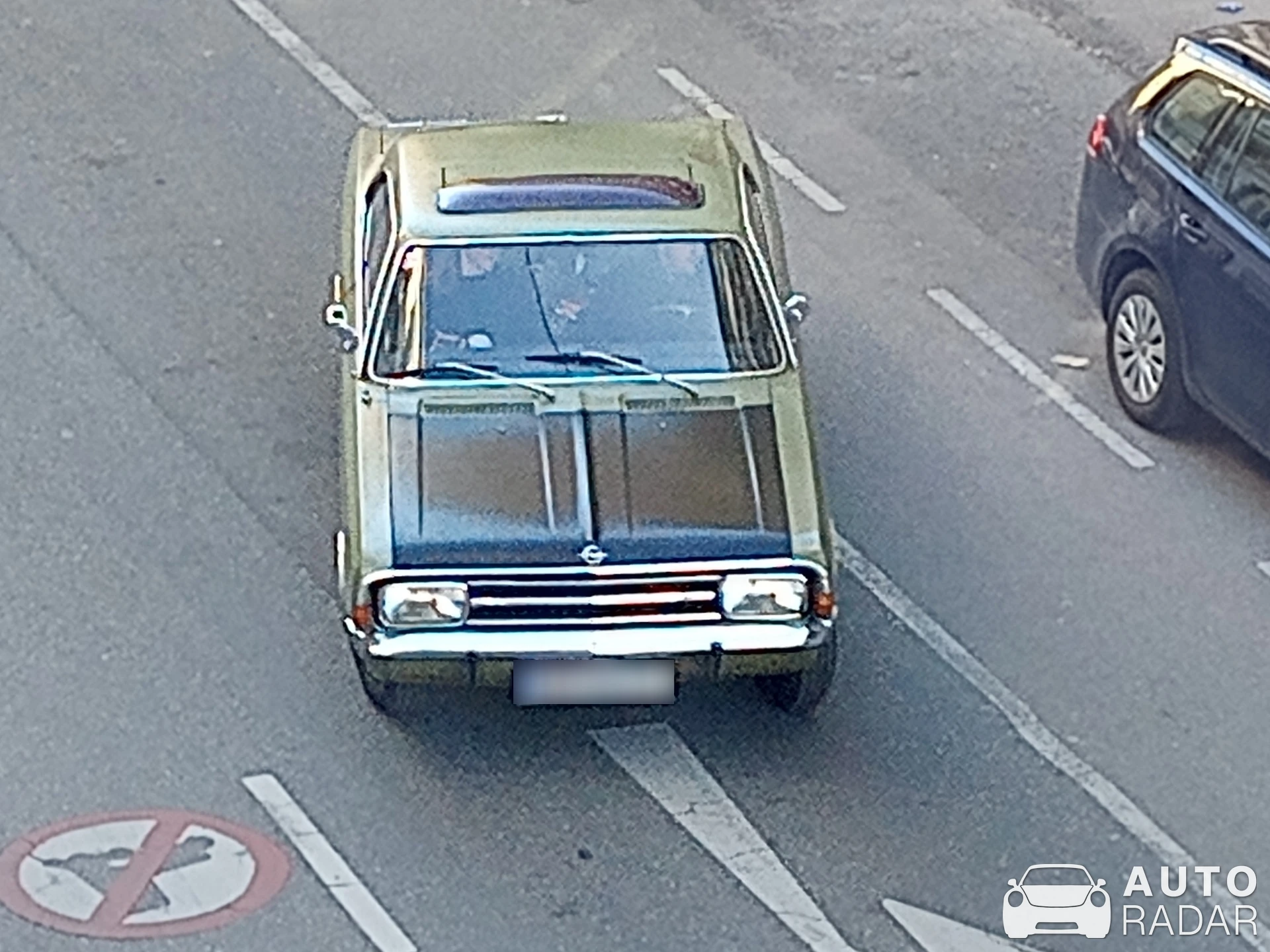 Opel Rekord C Coupe spotted in Vienna