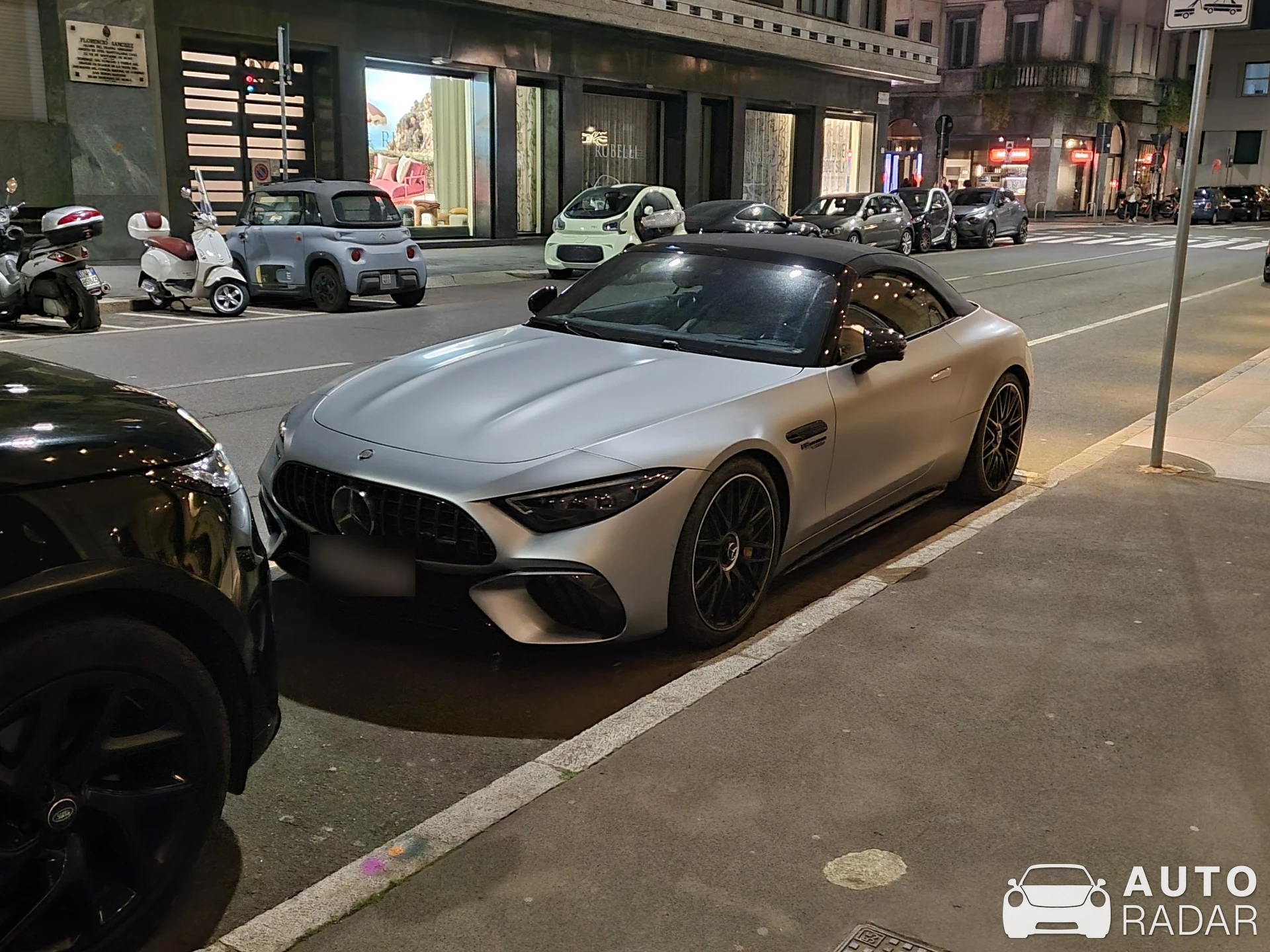 Mercedes-AMG SL 63 S E-Performance R232 spotted in Milano
