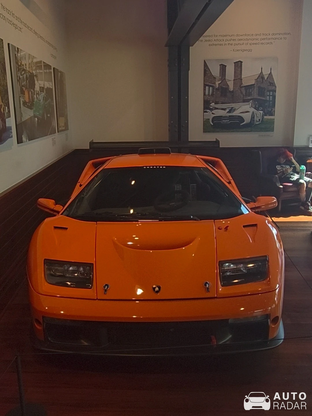 Lamborghini Diablo GTR spotted in Newport