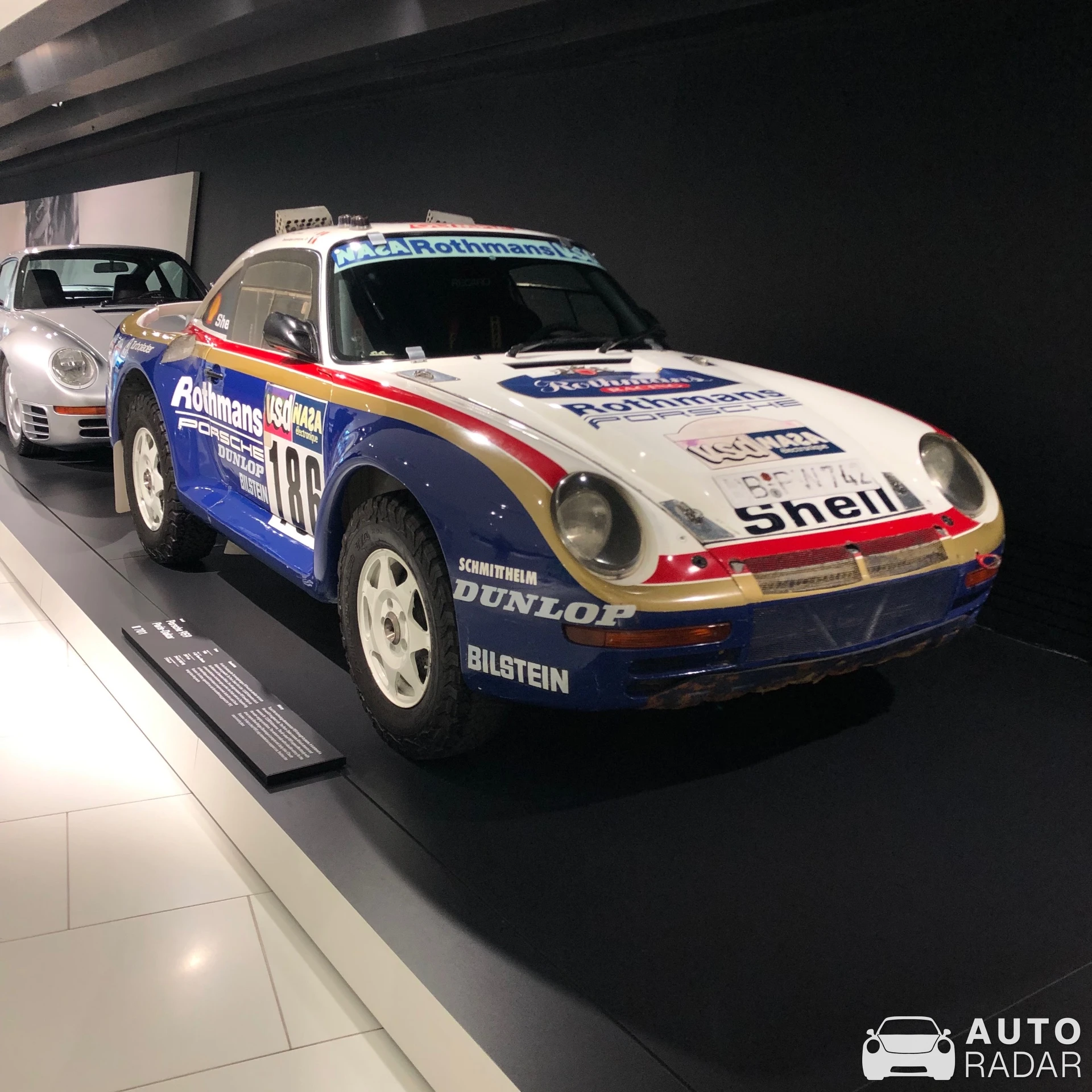 Porsche 959 Dakar spotted in Stuttgart, Germany