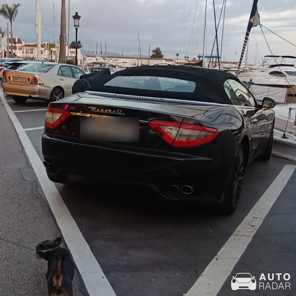 Maserati GranCabrio spotted in Andalusia, Spain