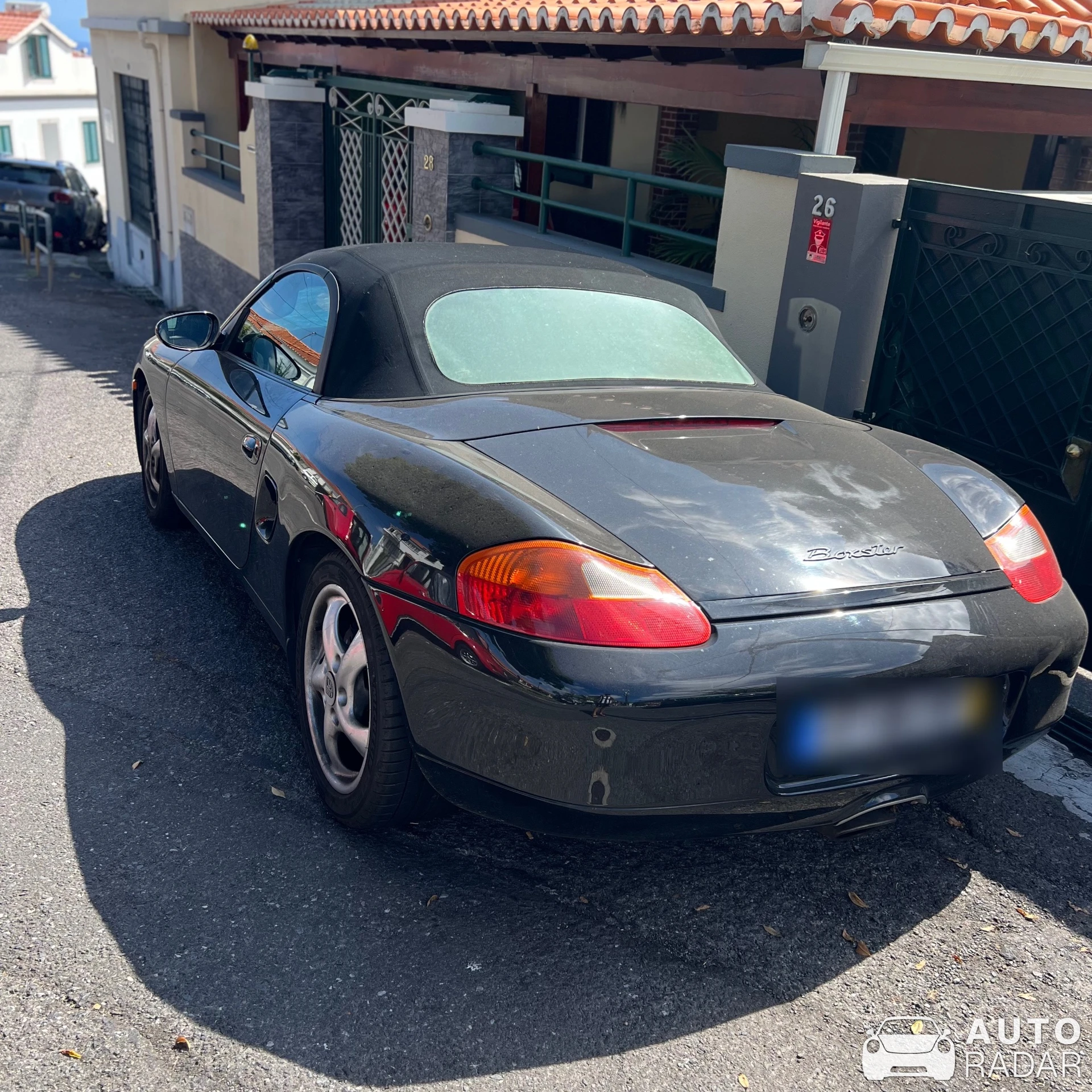 Porsche 986 Boxster spotted in Lisbon, Portugal