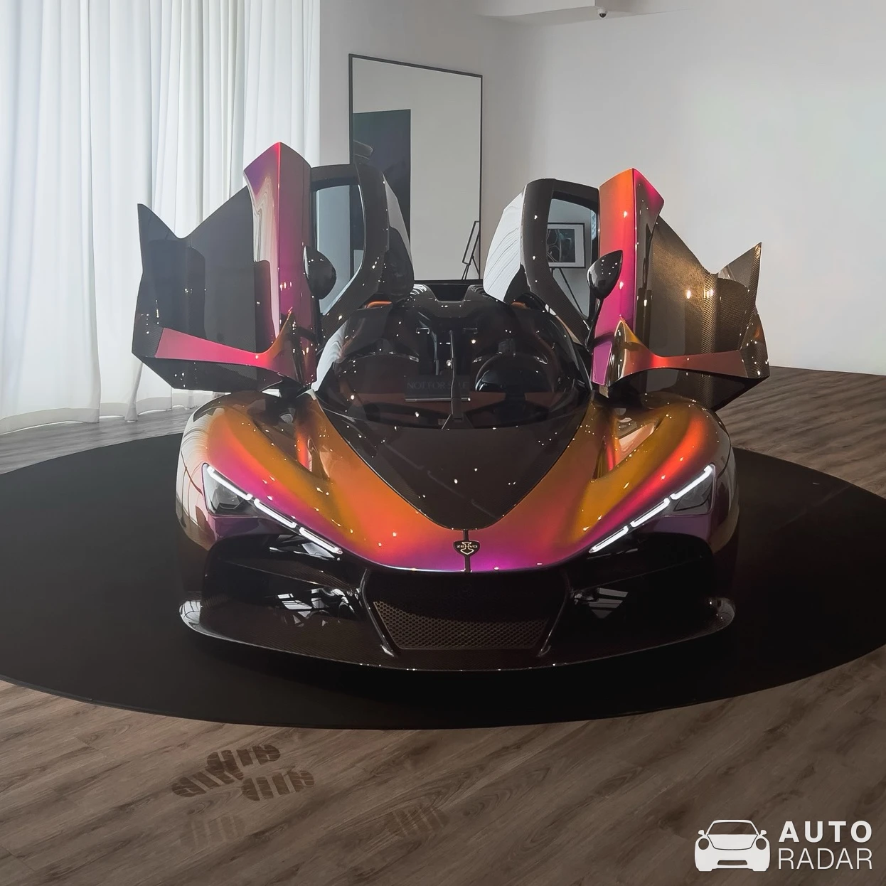 Zenvo Aurora spotted in Singapore