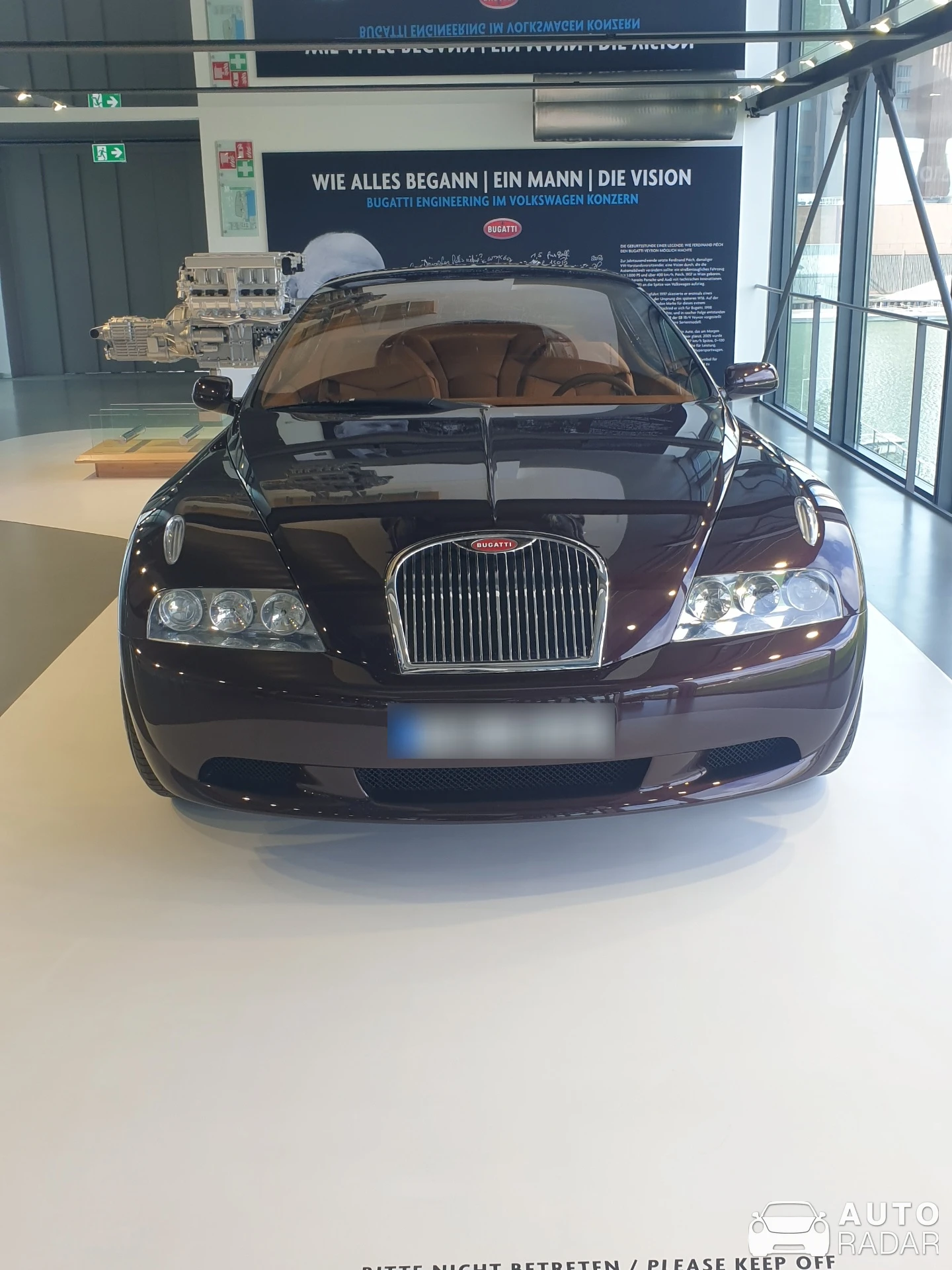 Bugatti EB 118 spotted in Wolfsburg