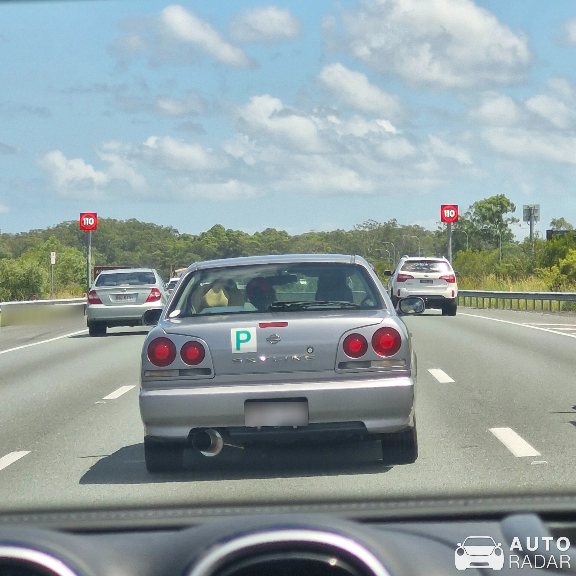 Nissan Skyline R34 Sedan spotted in Coochin Creek, Australia