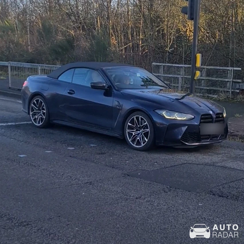 BMW M4 G83 Convertible Competition spotted in Alderley Edge, United Kingdom