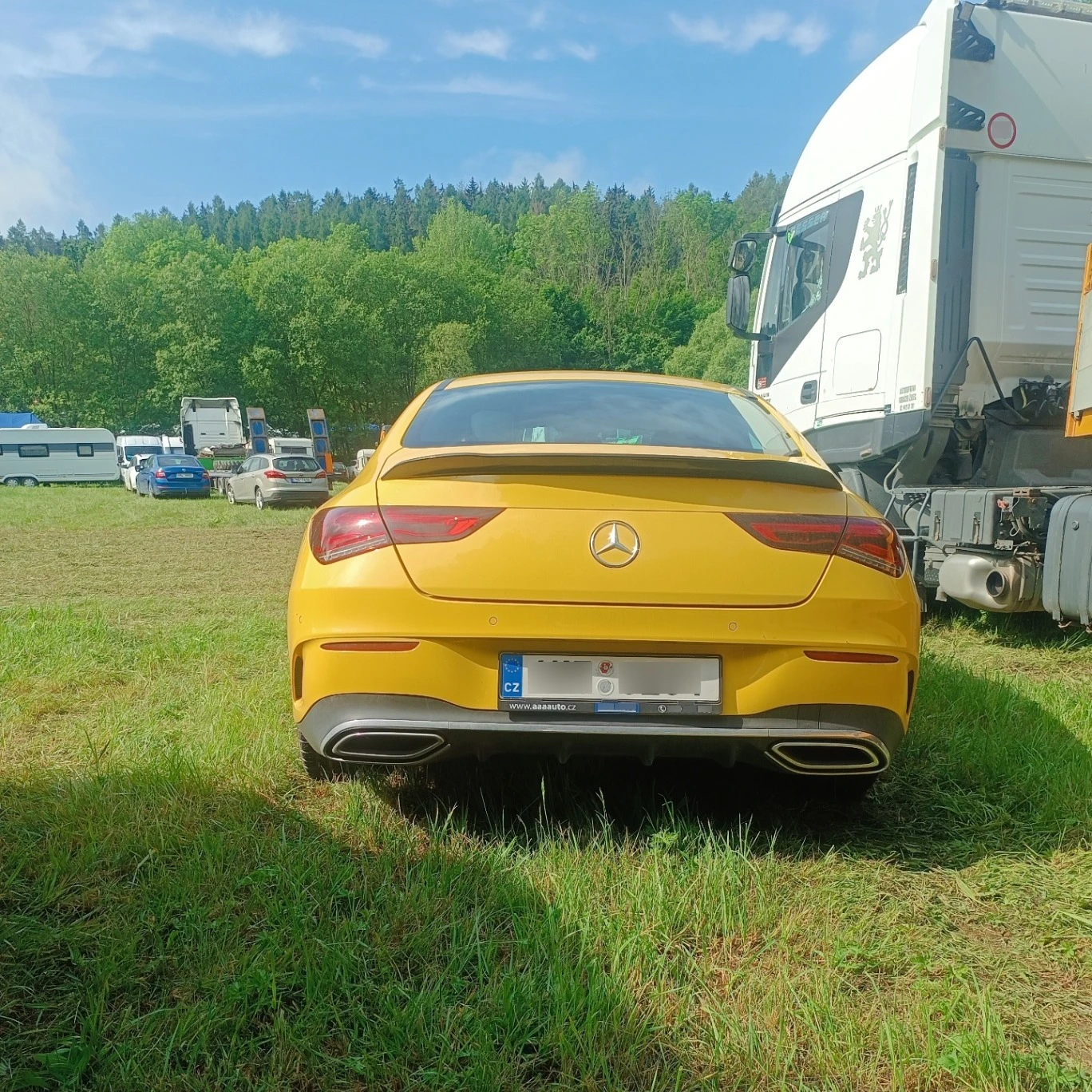 Mercedes-Benz CLA-Klasse C118 spotted in Mohelnice