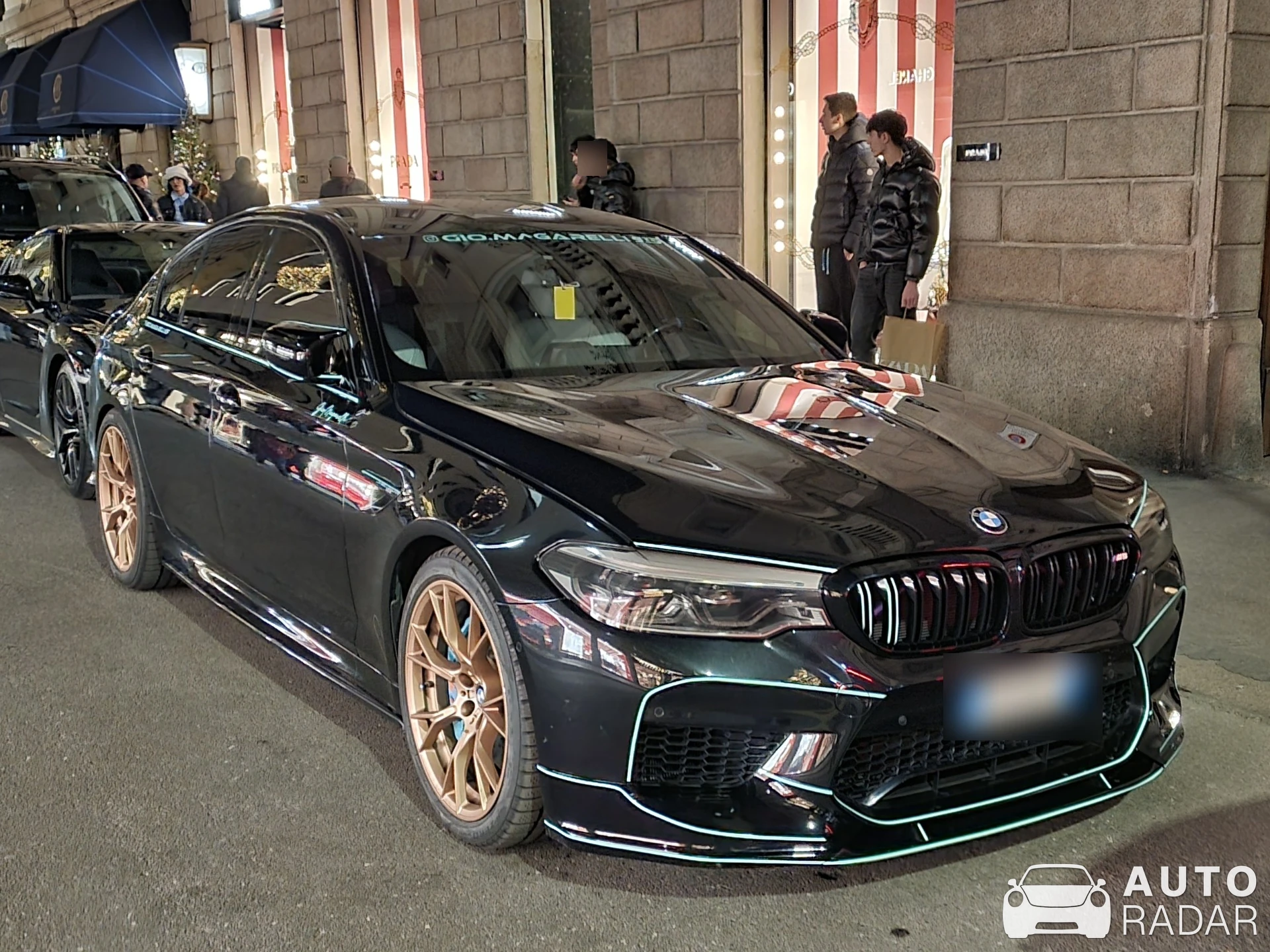 BMW M5 F90 Competition spotted in Milano, Italia