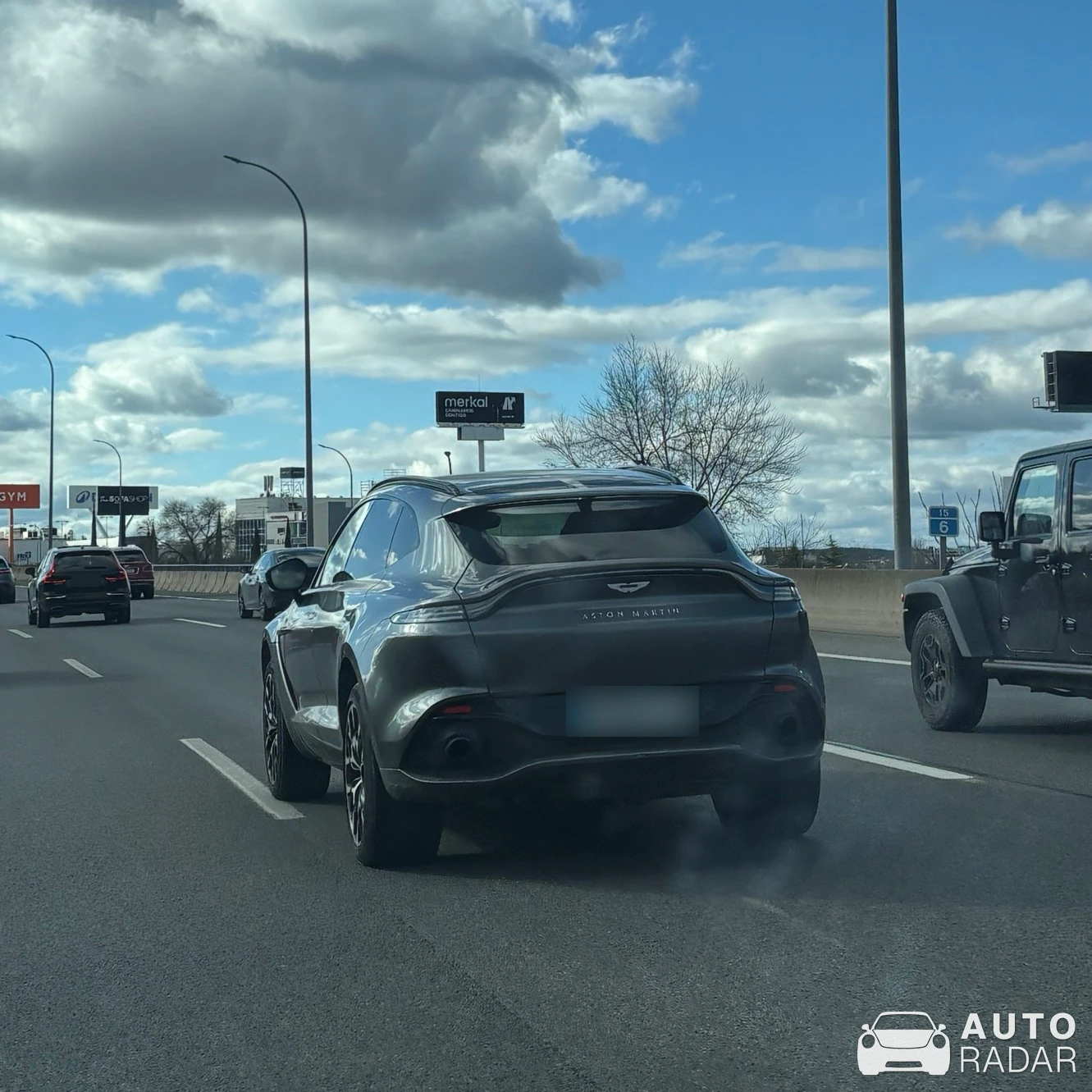 Aston Martin DBX spotted in Alcobendas, España