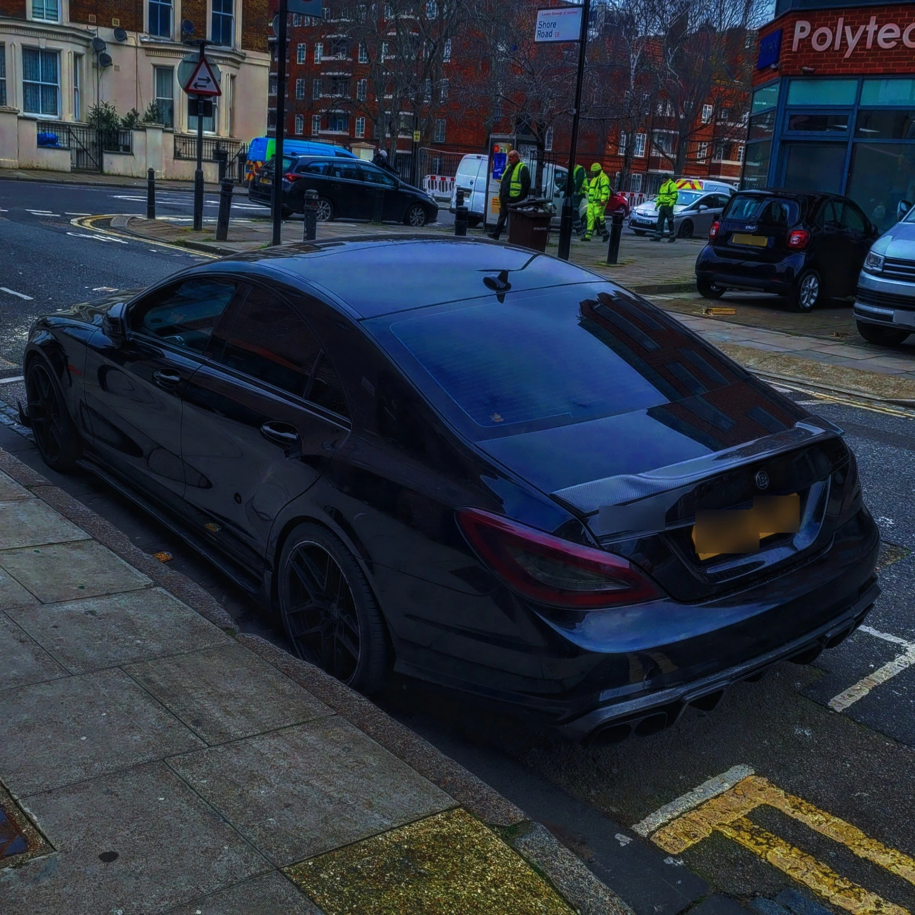 Mercedes-AMG Brabus CLS spotted