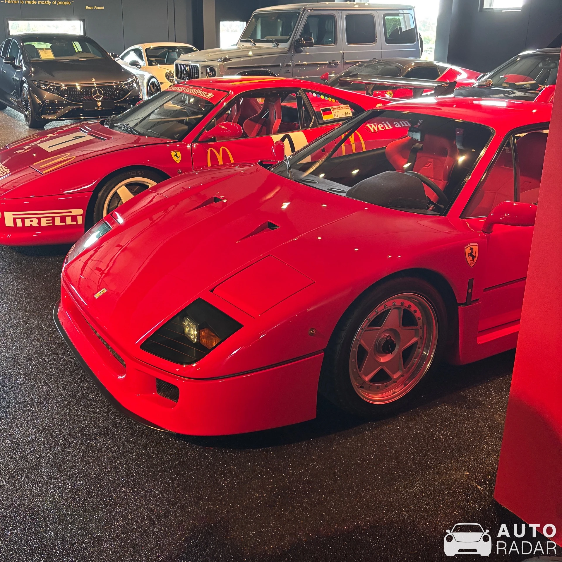 Ferrari F40 spotted in Kongens Lyngby, Danmark