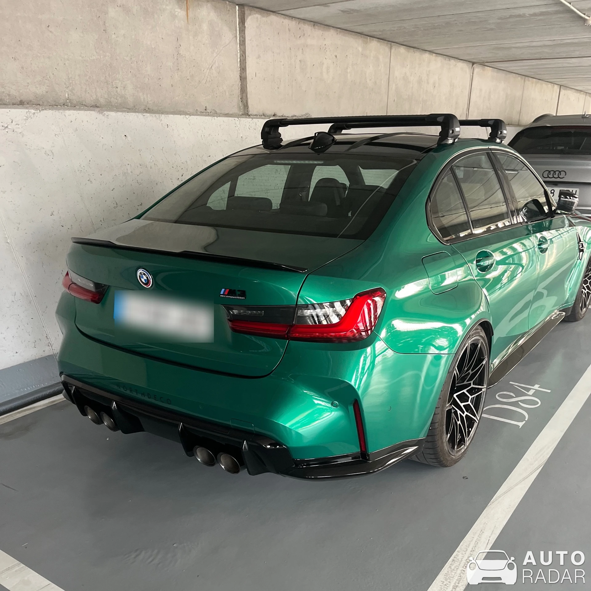 BMW M3 G80 Sedan Competition spotted in Barcelona, España
