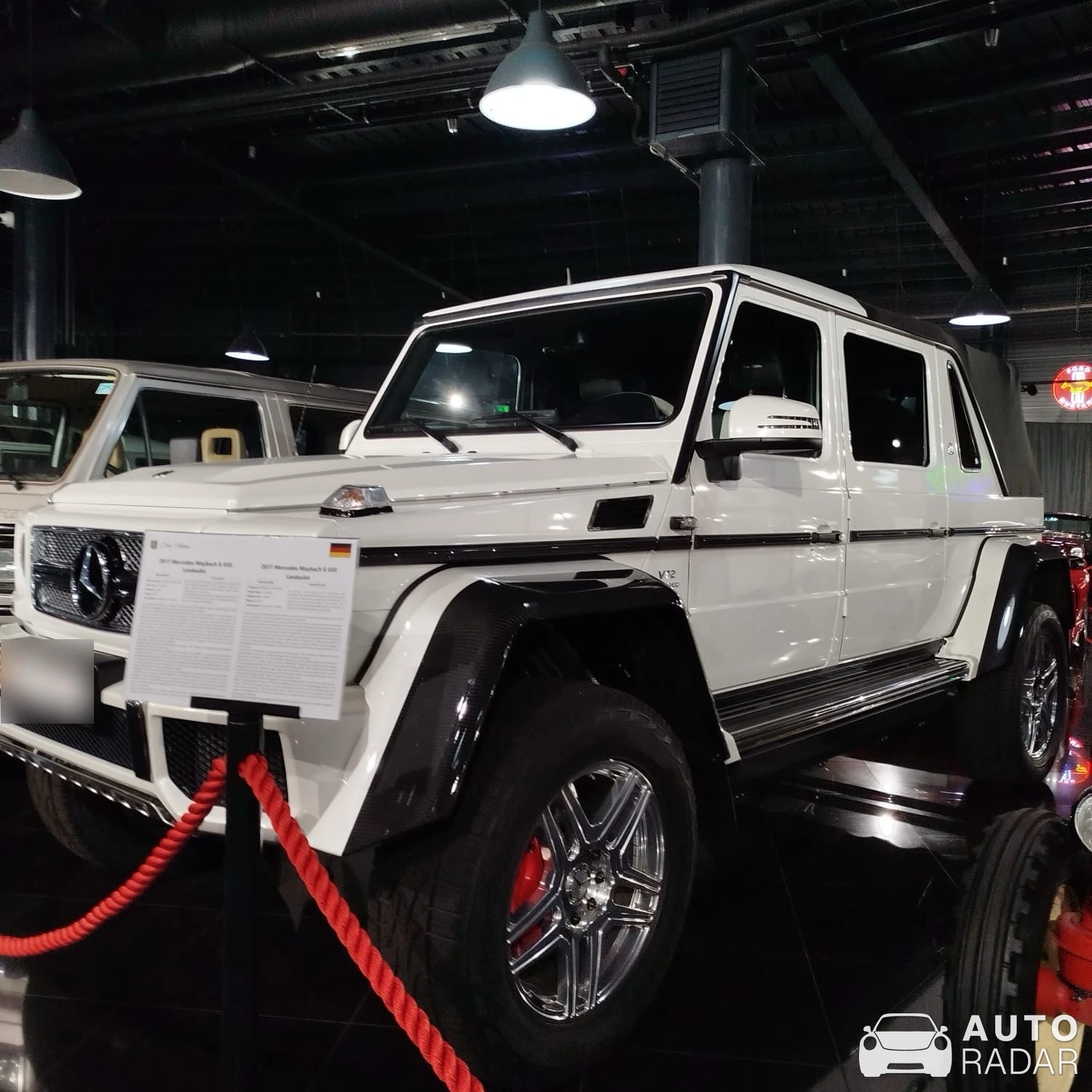 Mercedes-Maybach G 650 Landaulet spotted in Otopeni