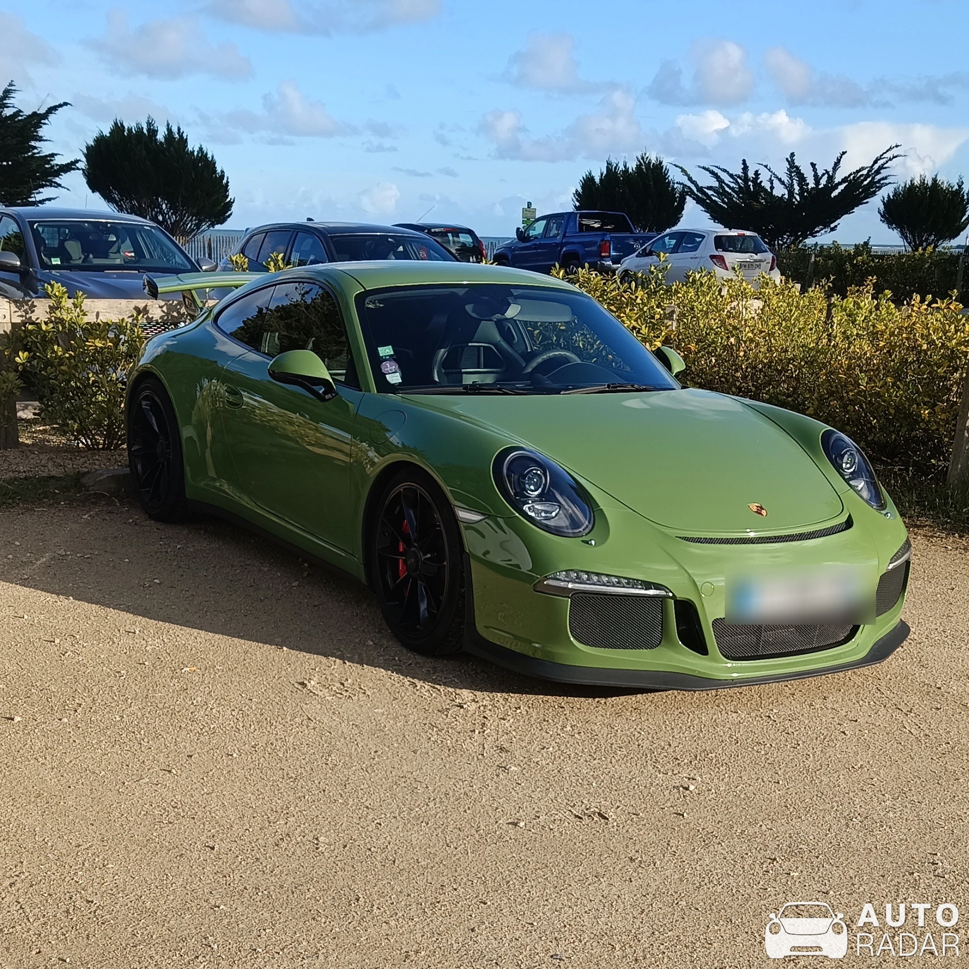 Porsche 991 GT3 MkI spotted in Île-Tudy, France